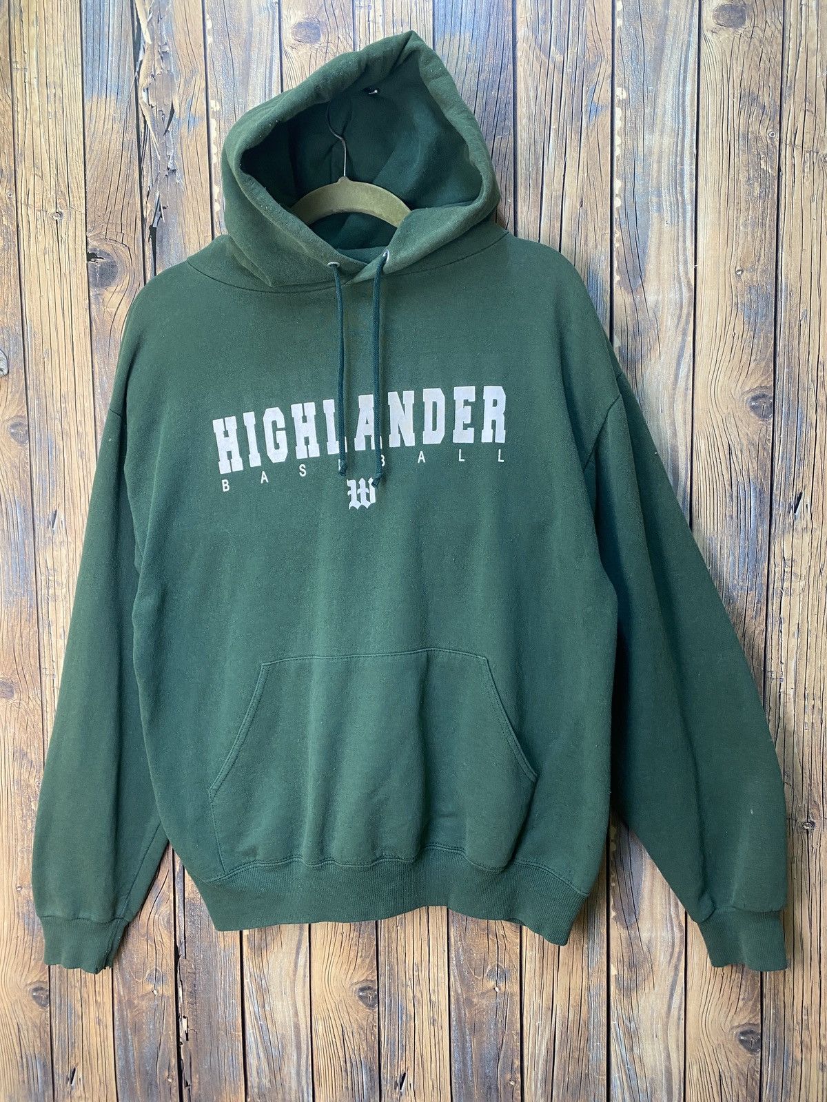 Vintage highlander baseball sweatshirt hoodie