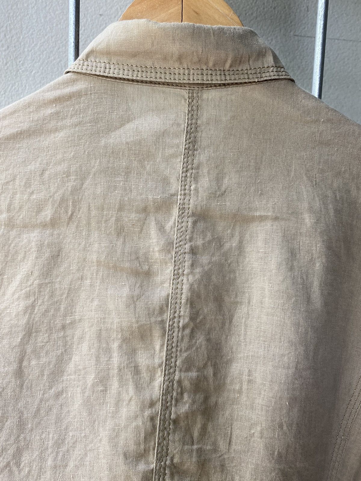 Burberry BURBERRYS Khaki Utility Shirt Size XS / US 0-2 / IT 36-38 - 6 Thumbnail