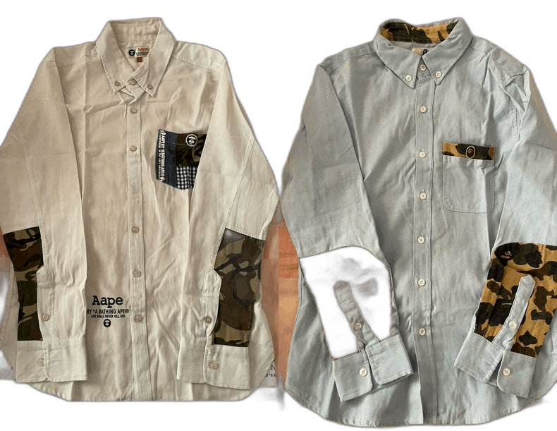 Bape aape bape long sleeve shirts-2508 Size US L / EU 52-54 / 3 - 1 Thumbnail