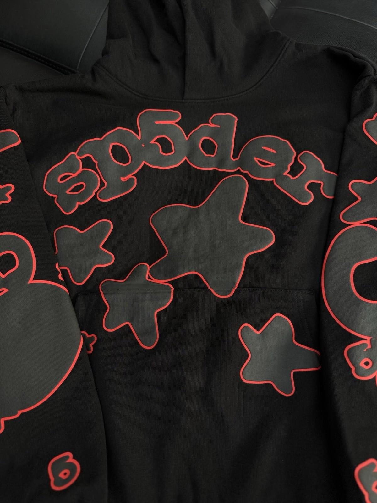 Sp5der Sp5der Worldwide Black Red Hoodie Size Small (NEW) Size US S / EU 44-46 / 1 - 4 Thumbnail