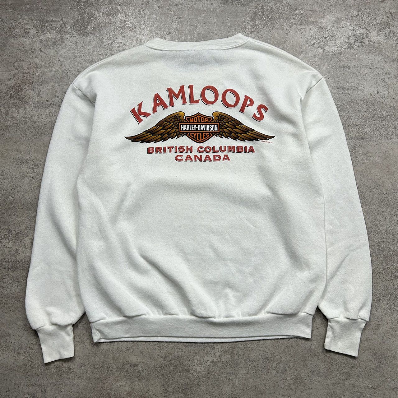 Harley Davidson × Vintage VTG 90s 3D EMBLEM 1992 WOLF SWEATSHIRT SIZE L MADE IN USA Size US L / EU 52-54 / 3 - 2 Thumbnail