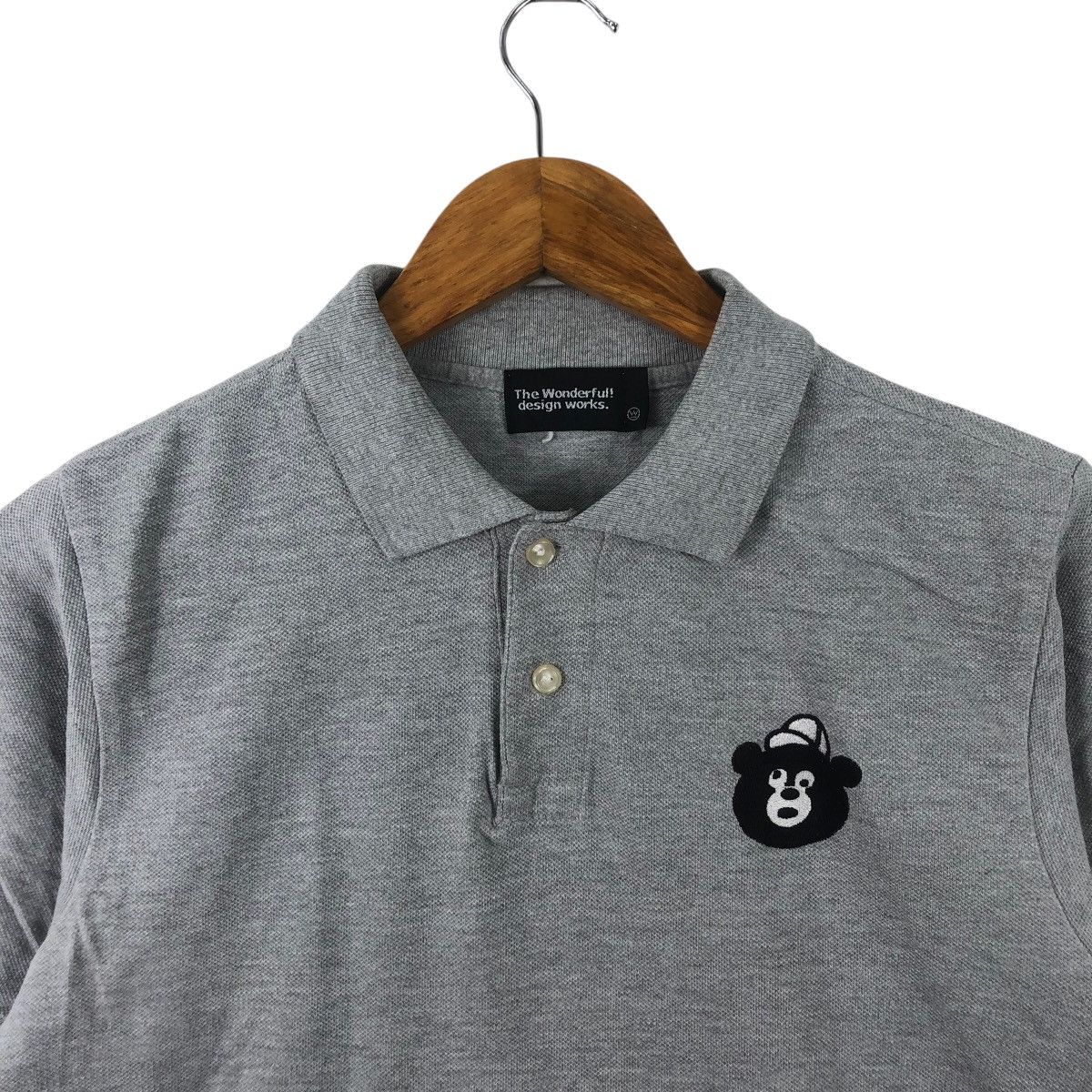Beams Plus Vintage BEAMS PLUS ART WDW Wonderful Design Polo Tee Shirt Size US M / EU 48-50 / 2 - 2 Thumbnail
