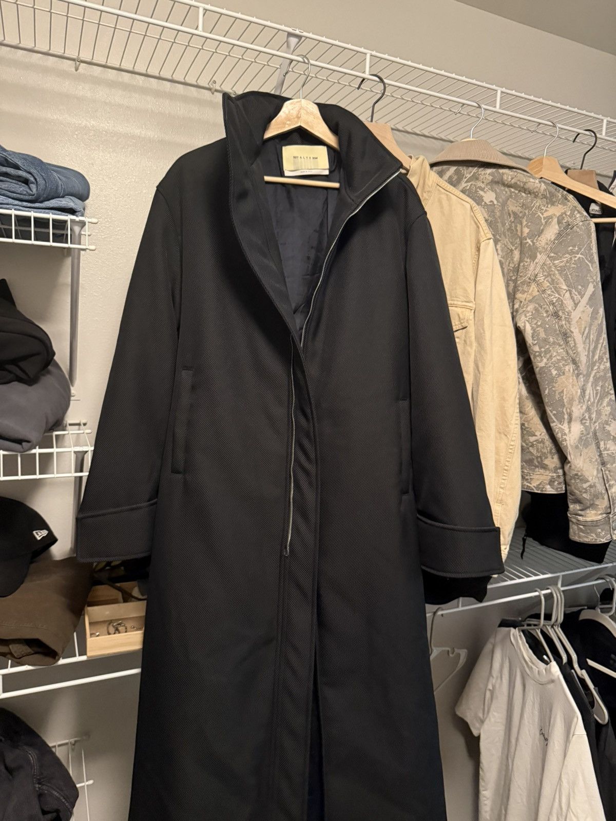 1017 ALYX 9SM × Alyx 1017 ALY X 9SM Belted Zip-up Midi Oversized Coat Size US L / EU 52-54 / 3 - 1 Thumbnail