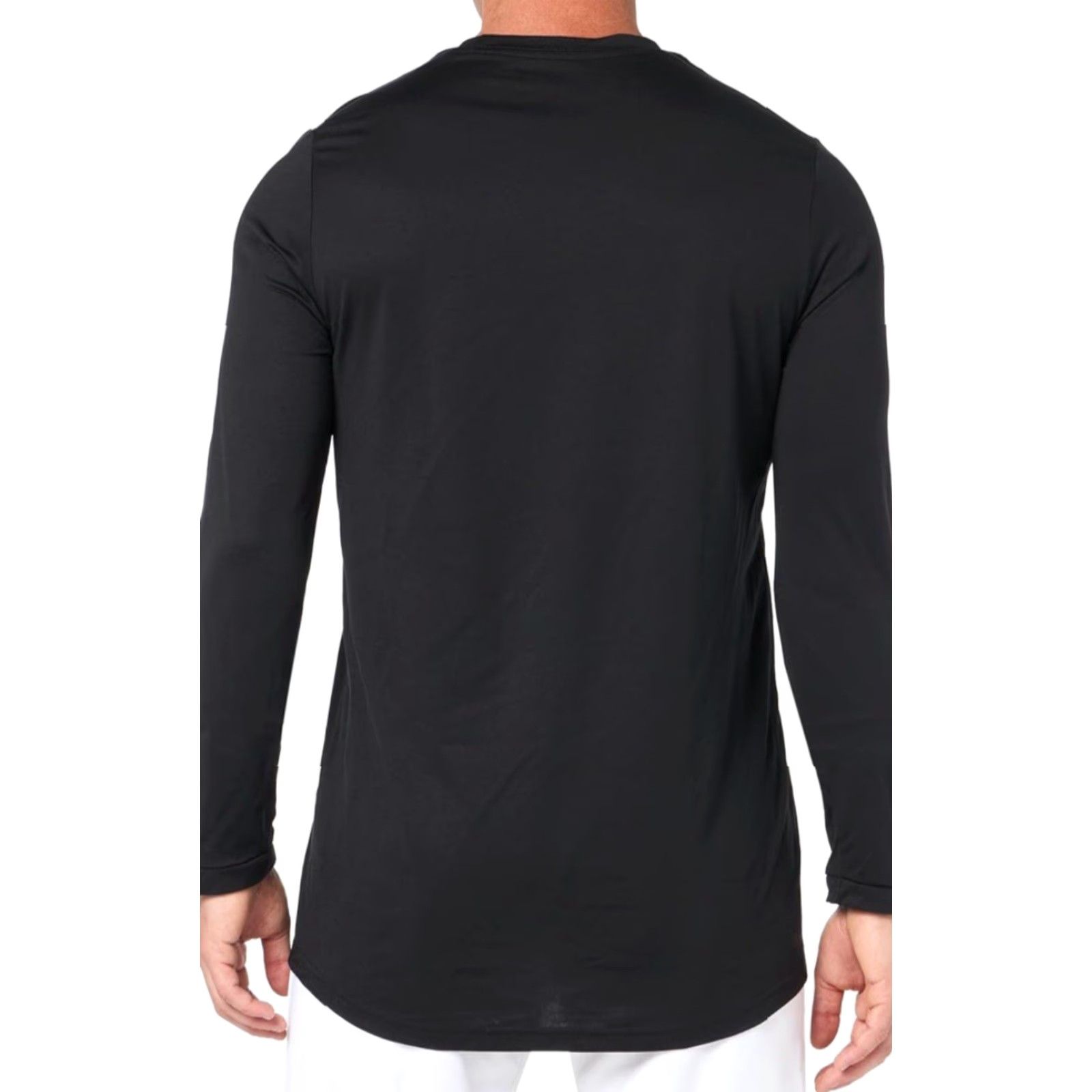 Adidas NWT adidas Men’s New York City FC Long Sleeve Pre-game T-shirt - Black - XL Size US XL / EU 56 / 4 - 3 Thumbnail