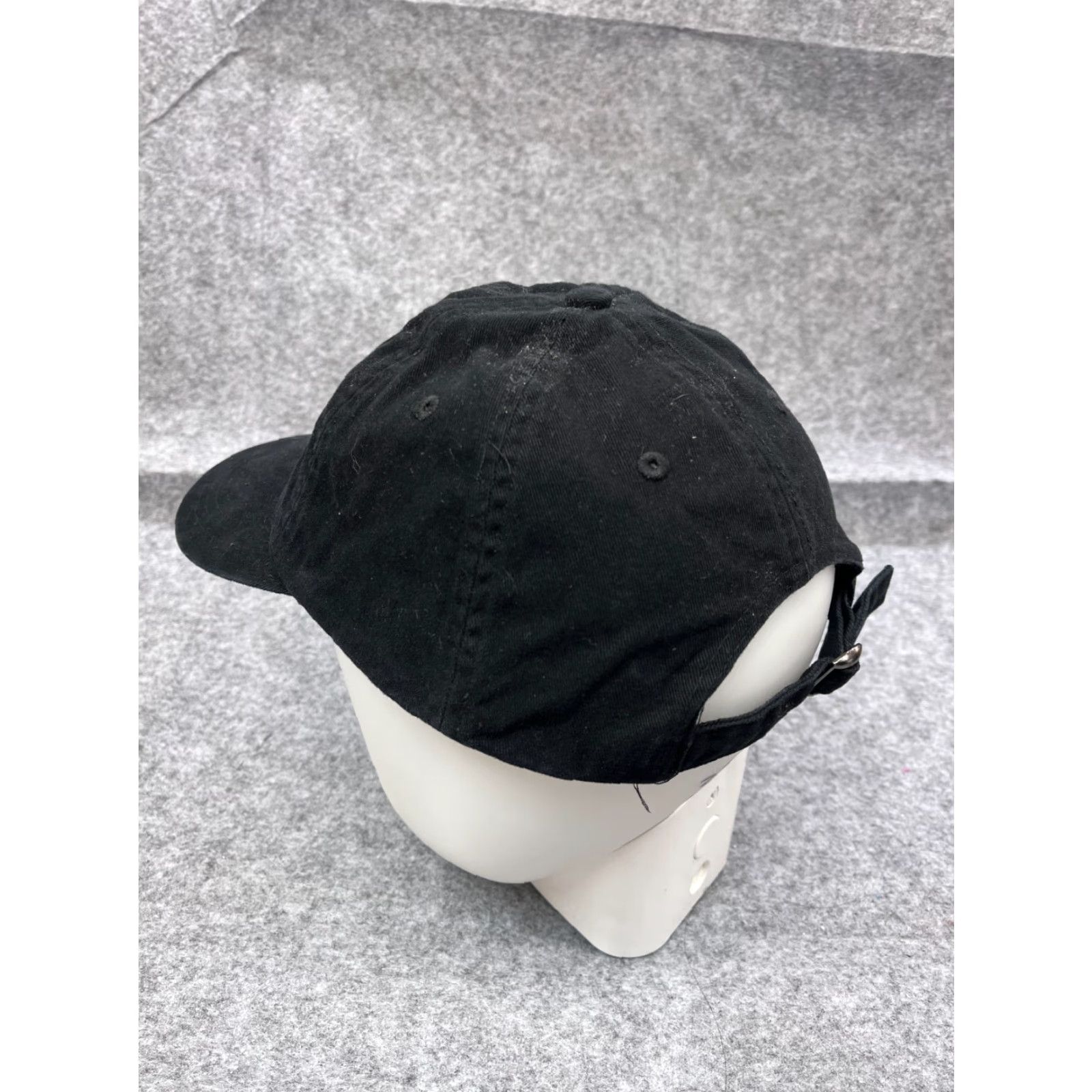 H&M H&M Black Baseball Cap Hat Adjustable One Size Cotton Tokyo Streetwear Unisex Size ONE SIZE - 5 Thumbnail