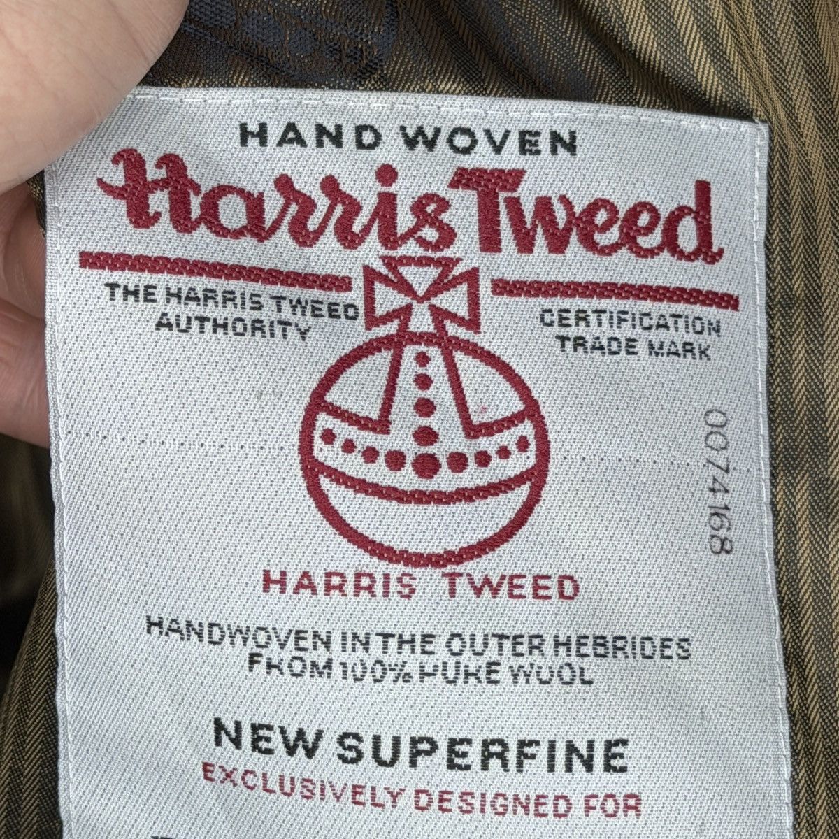 Harris Tweed Vintage Harris Tweed Blazer Tweed Jacket Wool Green Oldmoney Size US L / EU 52-54 / 3 - 11 Thumbnail