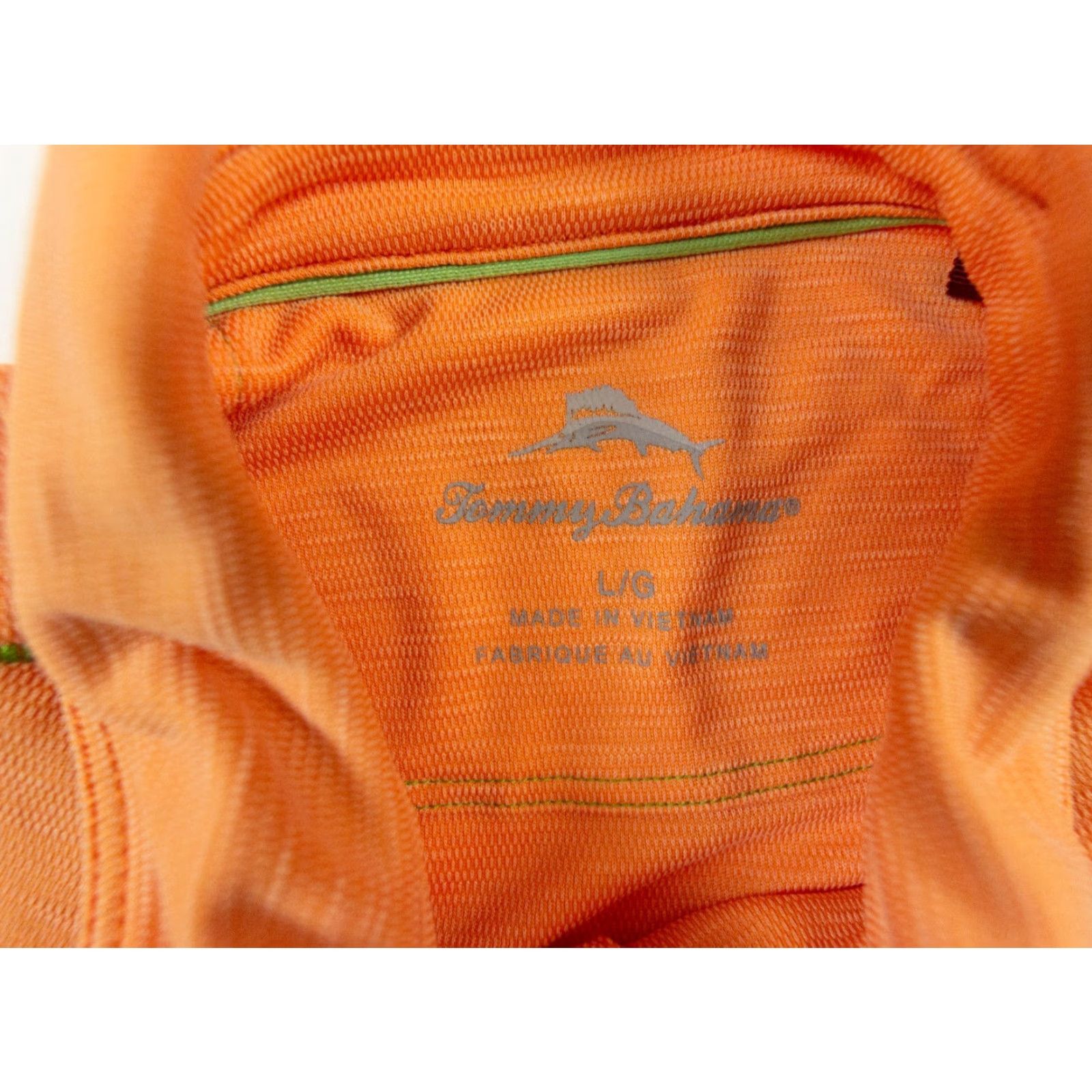 Tommy Bahama Tommy Bahama Polo Shirt Mens Large Orange Short Sleeve Collared Adult Casual Sportswear Size US L / EU 52-54 / 3 - 7 Thumbnail
