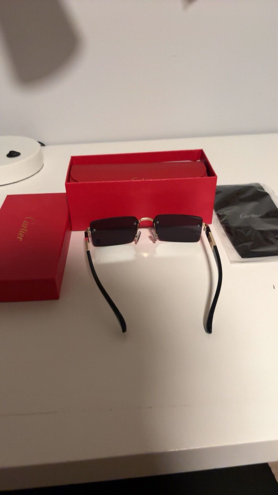 Other Vintage Gold Frame Sunglasses – Cartier Style Size ONE SIZE - 4 Thumbnail