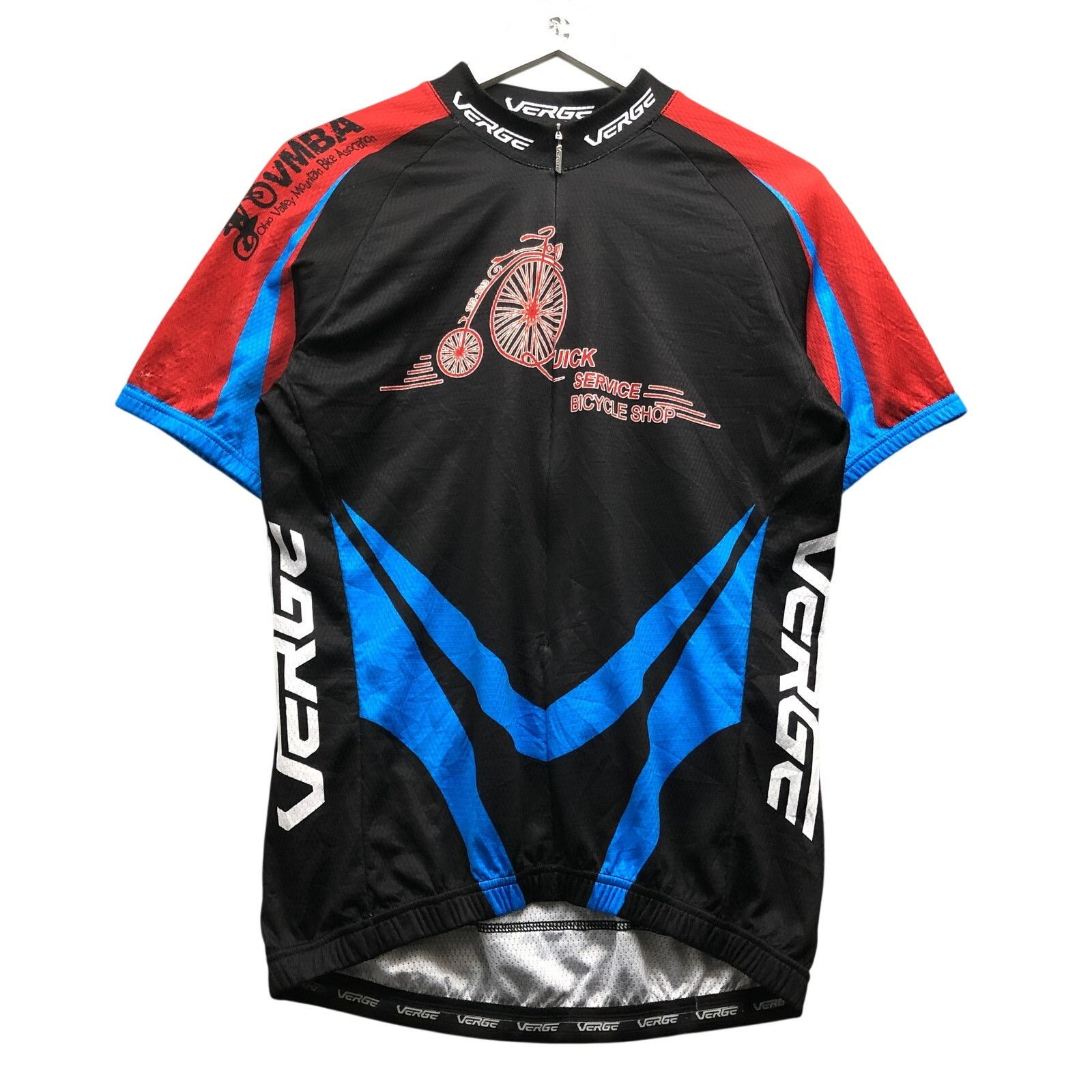 Other Verge Sports Cycling Jersey Shirt Mens XL Graphic Black Blue Size US XL / EU 56 / 4 - 1 Thumbnail