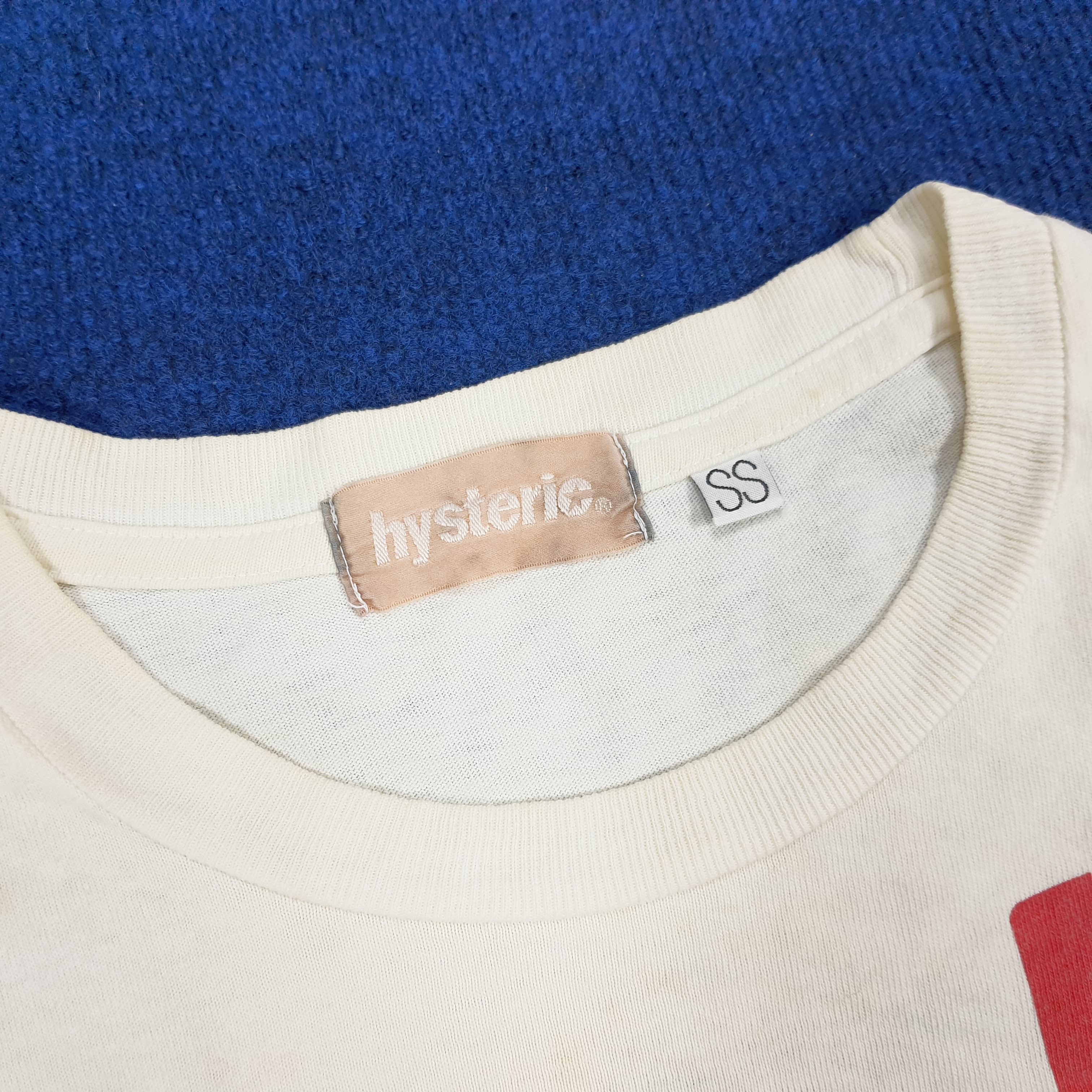 Hysteric Glamour × Japanese Brand × Vintage Vintage Hysteric Glamour Japanese Brand Tshirt C183N79 Size US XS / EU 42 / 0 - 5 Thumbnail