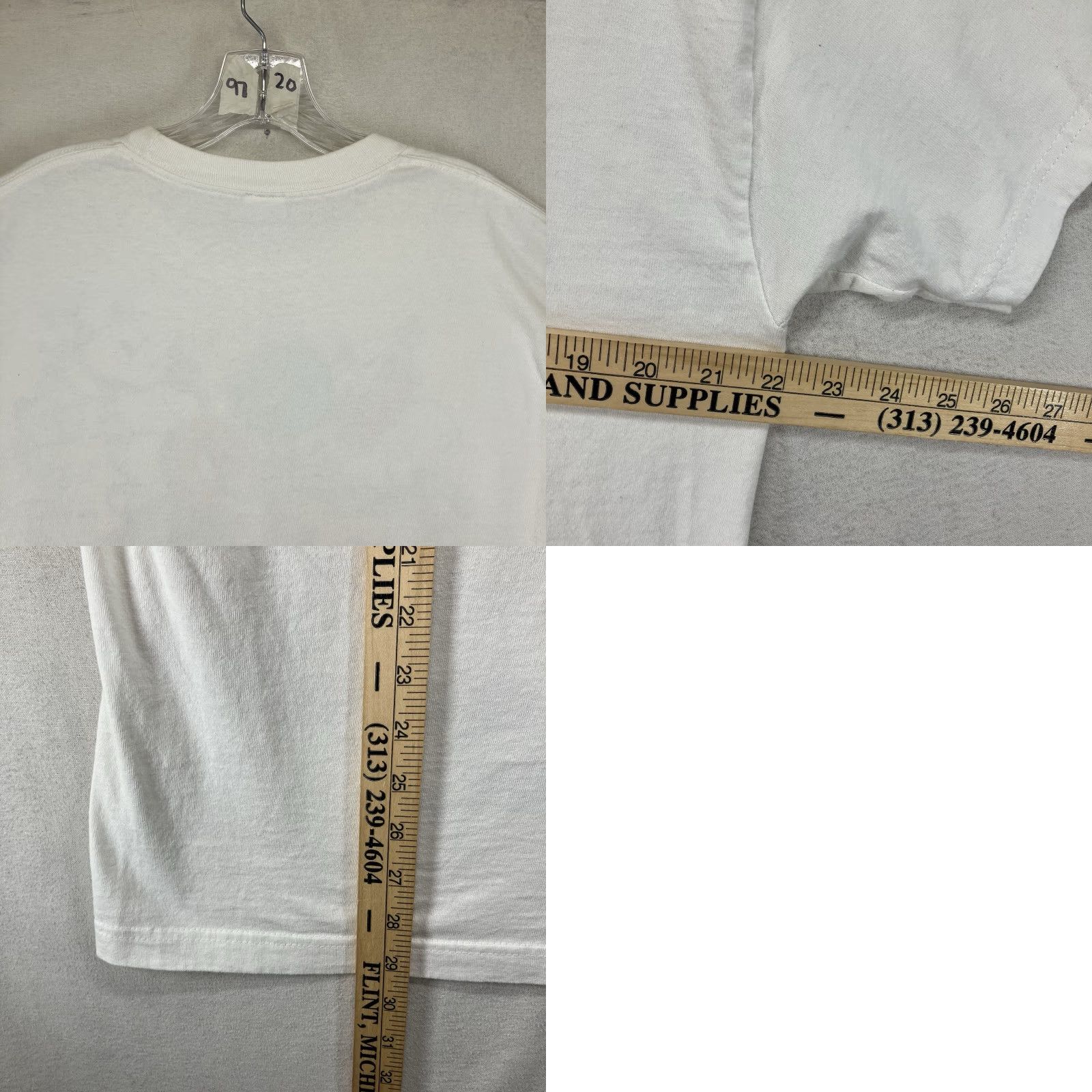 Vintage VINTAGE Looney Tunes Shirt Men L White 90s Bugs Bunny Front Graphic Fifth Sun Classic Logo T-Shirt Size US L / EU 52-54 / 3 - 10 Thumbnail