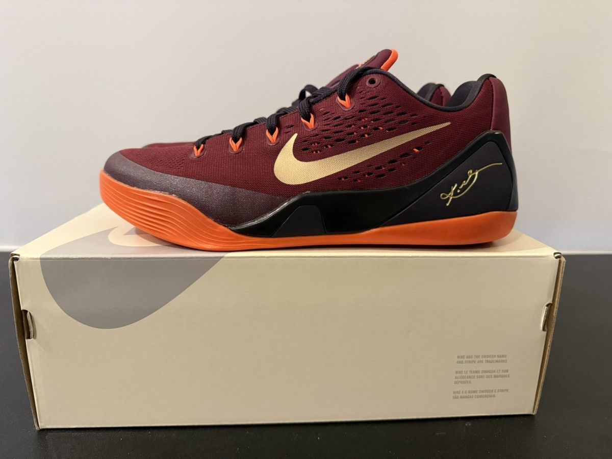 Nike Kobe 9 EM Depp Garnet Size US 10.5 / EU 43-44 - 2 Thumbnail