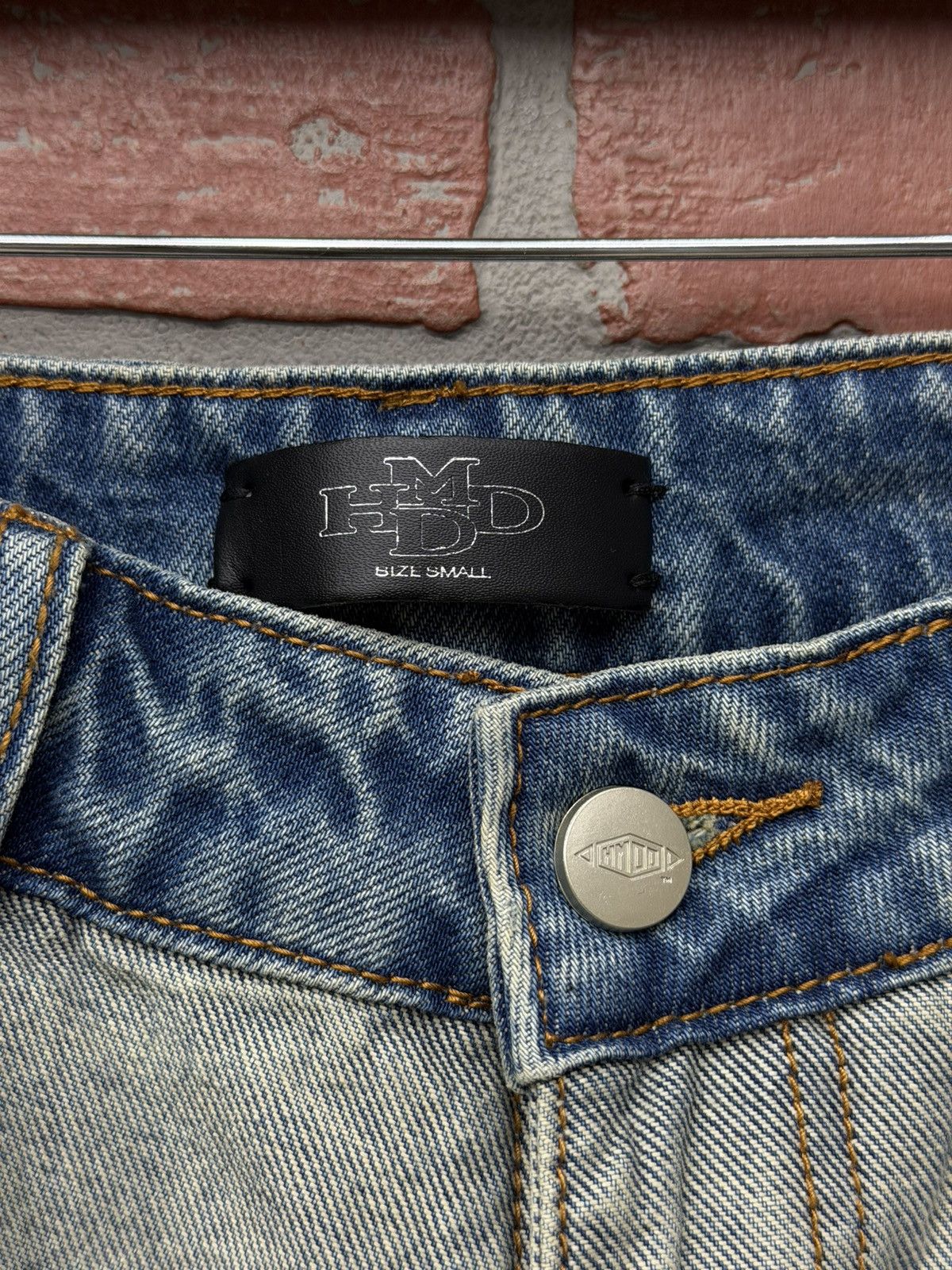 HMDD Size S - Happy Memories Dont Die “HMDD” Inside Out Jorts Size US 30 / EU 46 - 5 Thumbnail