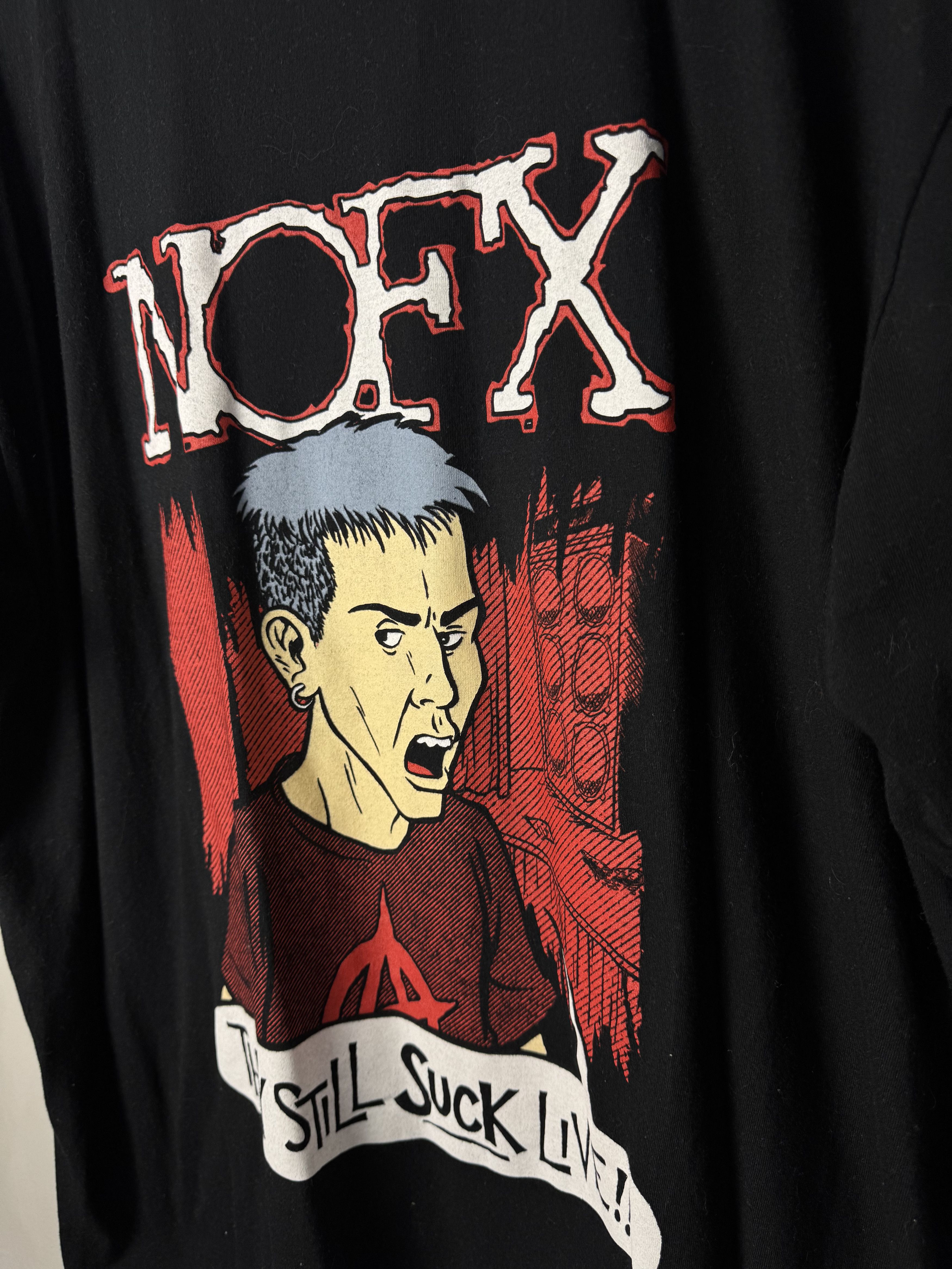 Band Tees NOFX Tour Tee 2022 Size US XL / EU 56 / 4 - 4 Thumbnail