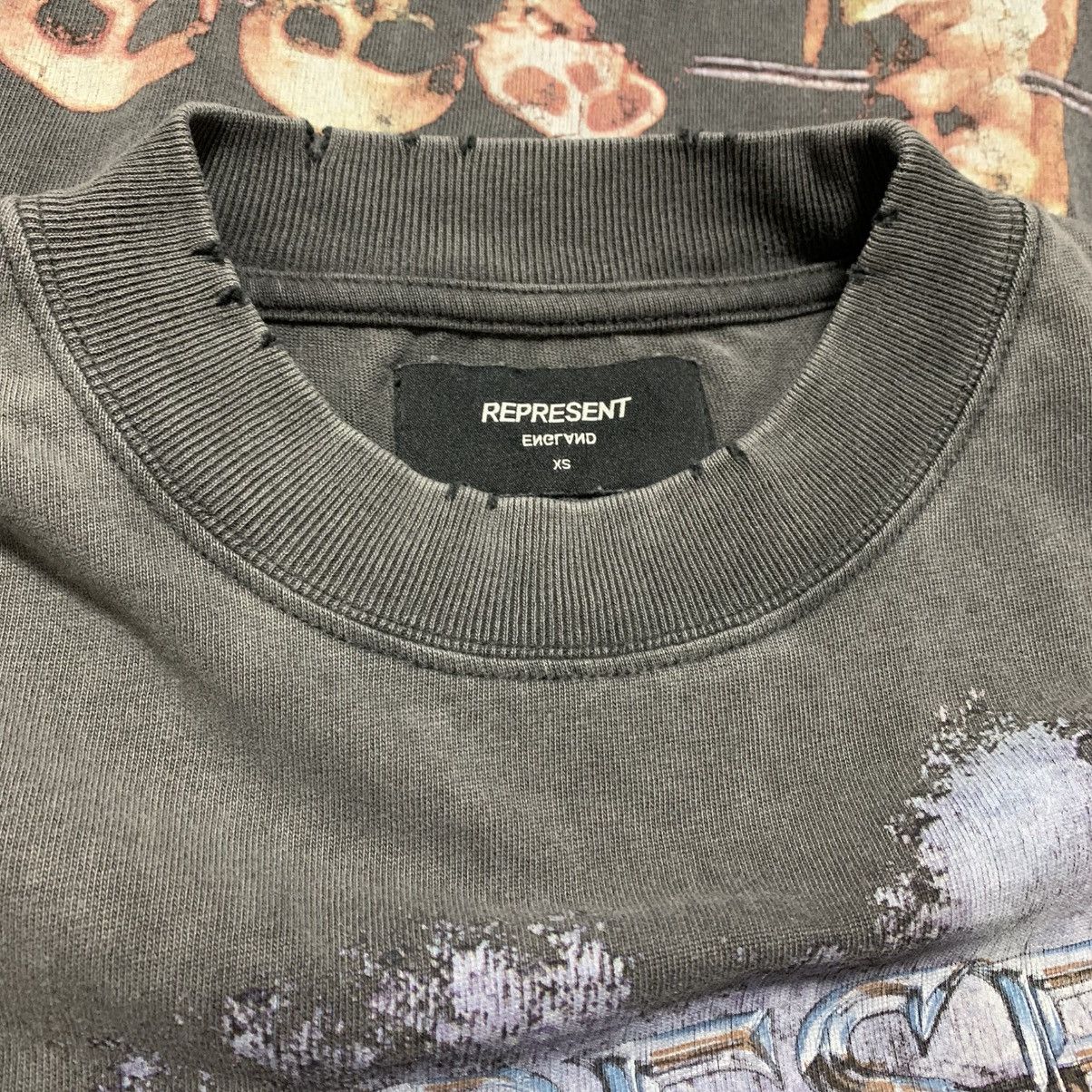 Represent Clo. Represent XS Megadeth Vintage Grey Tee 2020 Size US XS / EU 42 / 0 - 3 Thumbnail