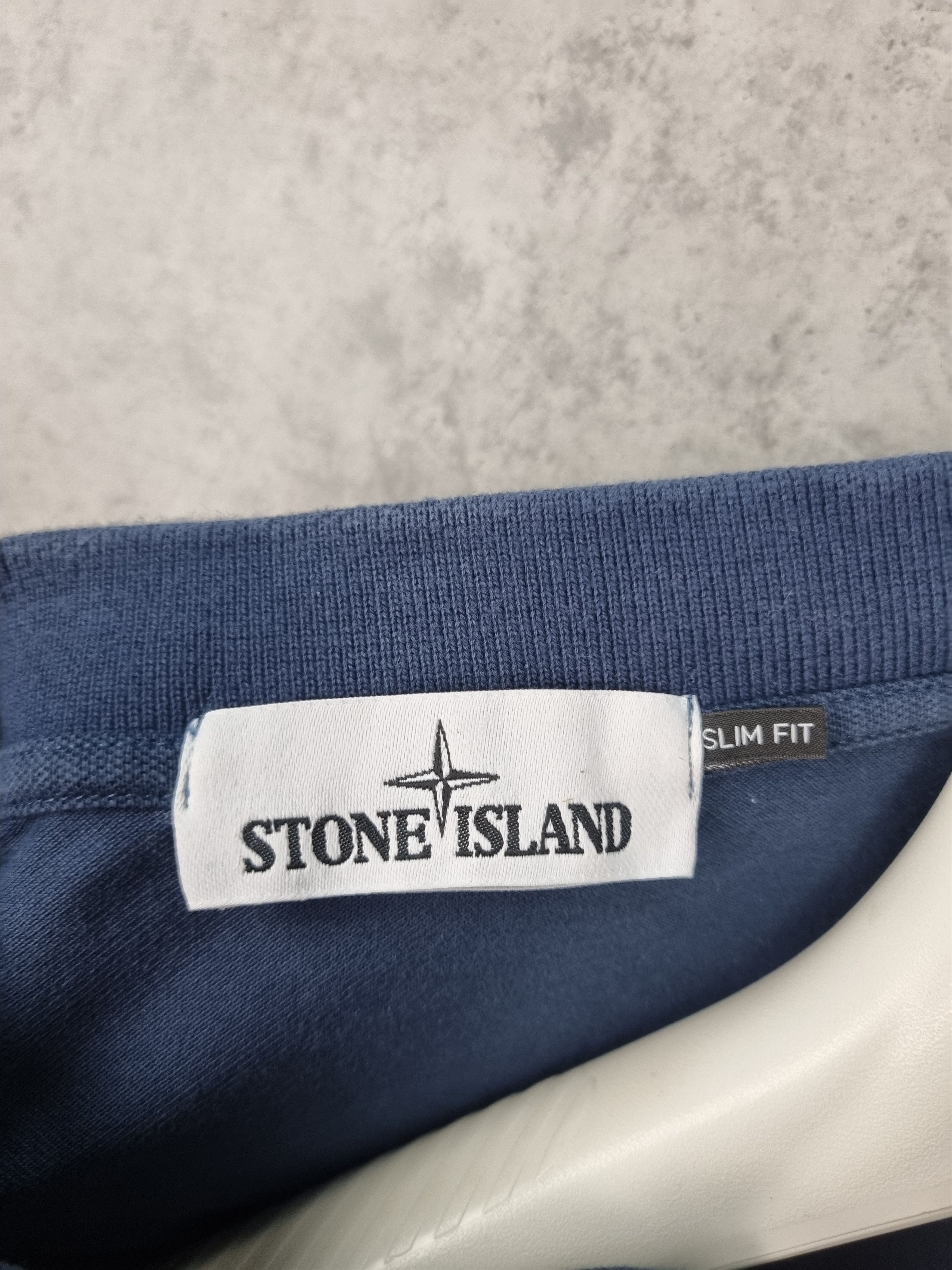 Stone Island × Vintage Stone Island Faded Polo Size US M / EU 48-50 / 2 - 13 Thumbnail