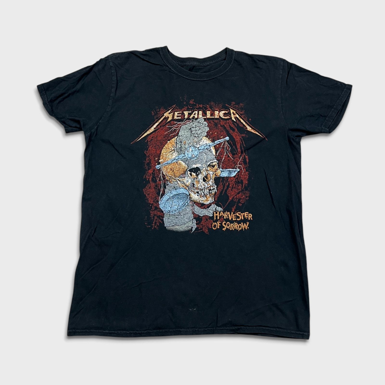 Band Tees 2017 Metallica T Shirt Large Harvester of Sorrow Band Tee Size US L / EU 52-54 / 3 - 1 Thumbnail