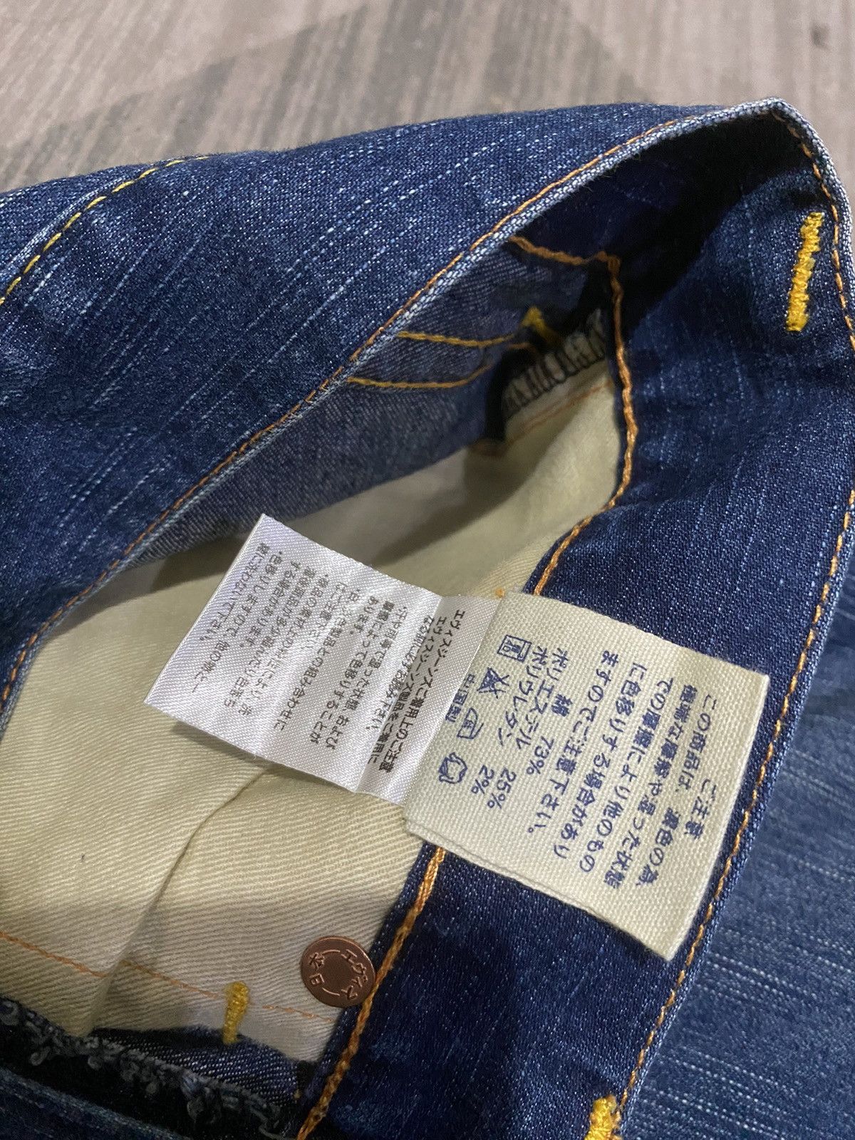 Evisu EVISU DONNA VINTAGE BLUE JEANS Size US 30 / EU 46 - 8 Thumbnail