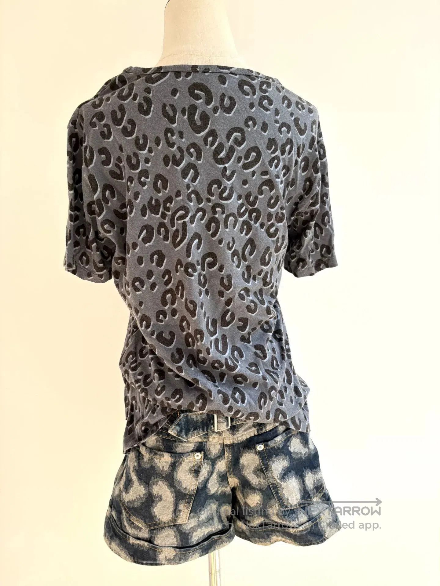 Vivienne Westwood vivienne westwood gray leopard print t. Size L / US 10 / IT 46 - 2 Thumbnail