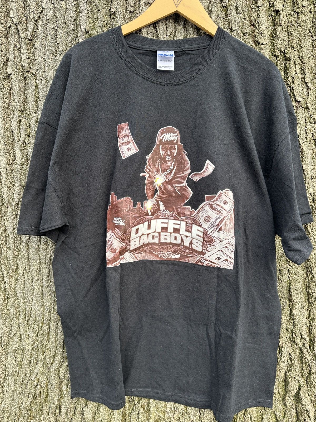 Vintage Lil Wayne Duffle Bag Boys Gildan Graphic T Shirt