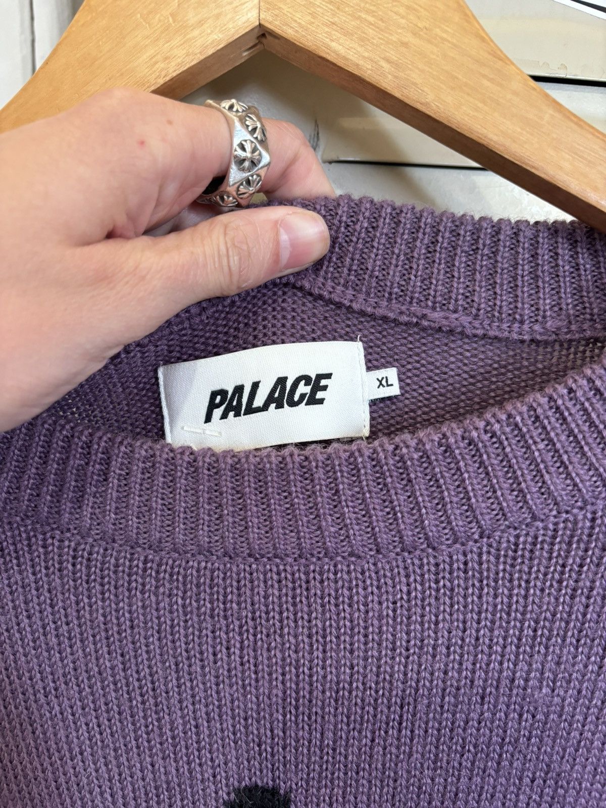 Palace Palace Star Knit Sweater Size US XL / EU 56 / 4 - 2 Thumbnail