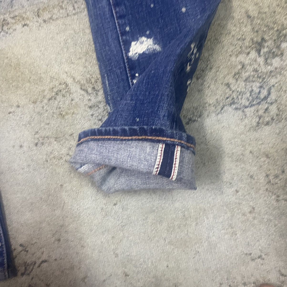 Japanese Brand × Jean × Vintage Vintage RNA Splash Paint Unisex Denim Jeans Size US 30 / EU 46 - 6 Thumbnail