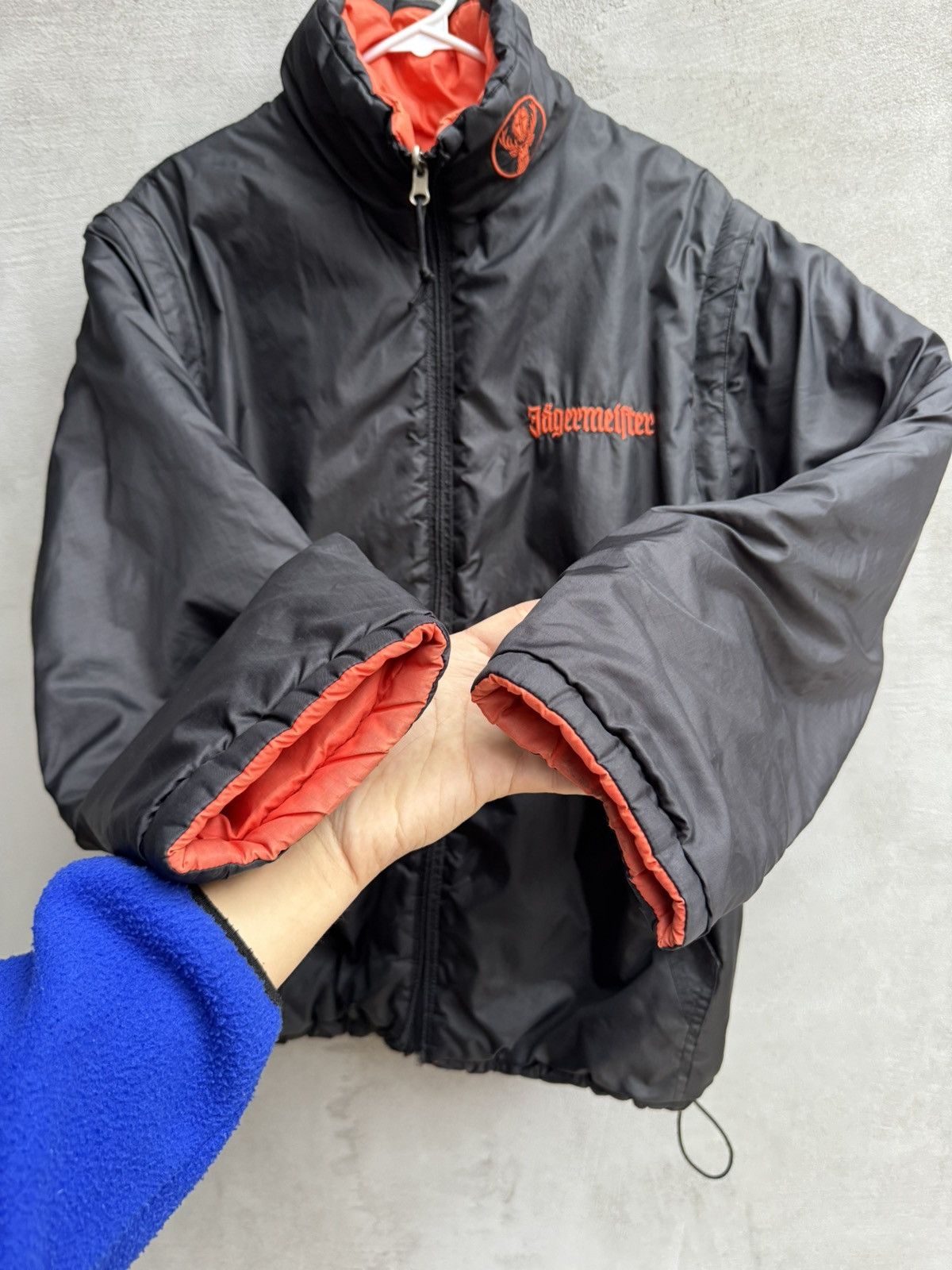 Jagermeister Vintage Jagermeister Puffer Jacket Reversible Transformable Size US M / EU 48-50 / 2 - 6 Thumbnail