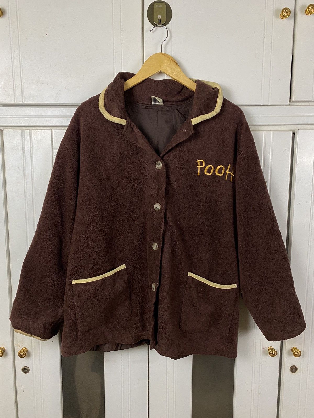 Cartoon Network × Vintage Vintage Pooh Fleece Jacket Big Logo Size US L / EU 52-54 / 3 - 2 Thumbnail