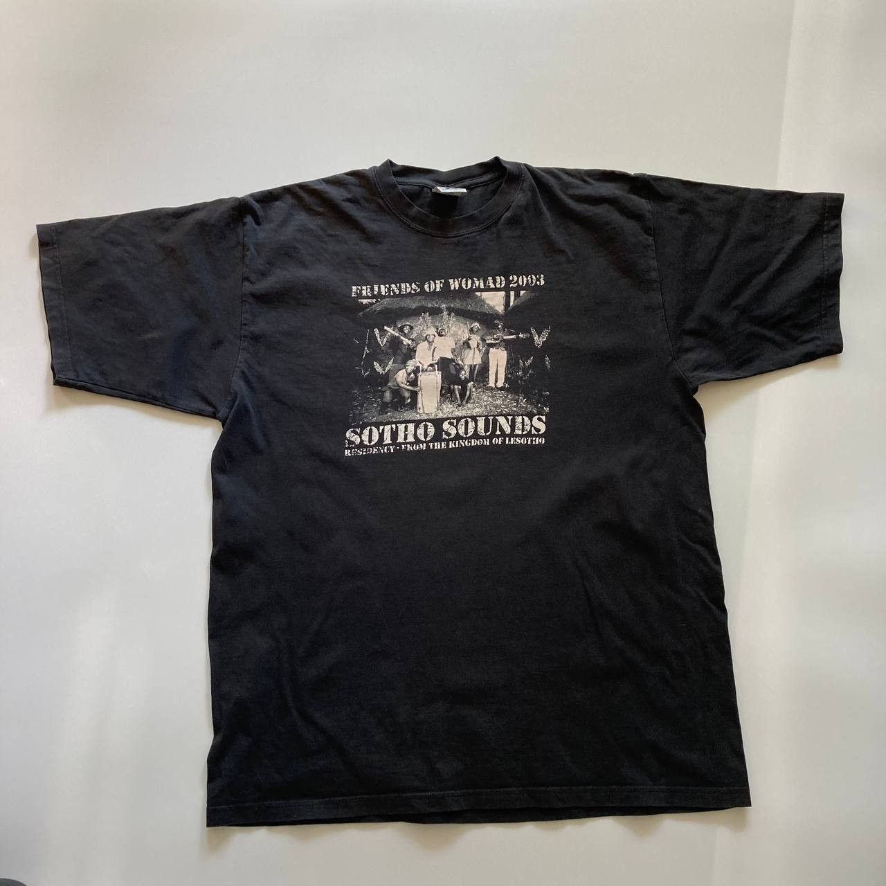 Rap Tees Vintage Sotho Sounds Friends Of Womad African Folk Rock Size US L / EU 52-54 / 3 - 1 Thumbnail