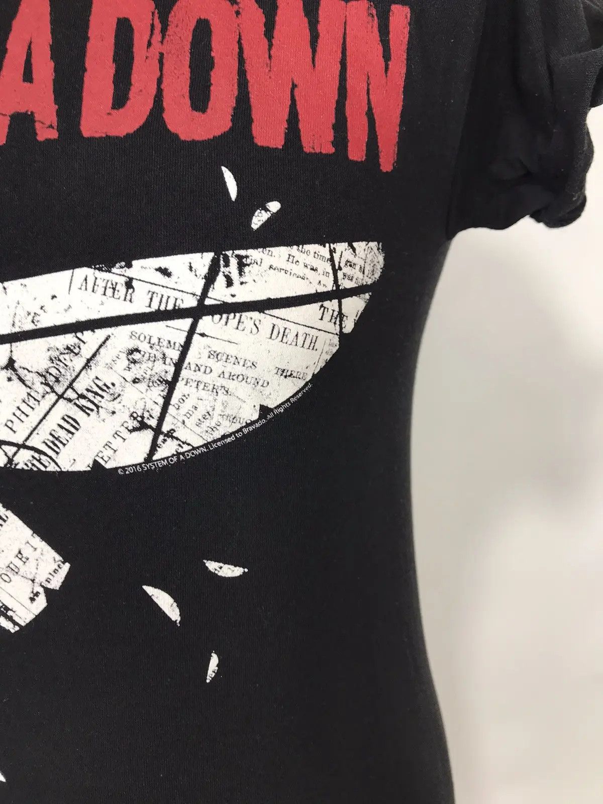 Band Tees System of Down 2016 t-shirt size S Size US S / EU 44-46 / 1 - 3 Thumbnail