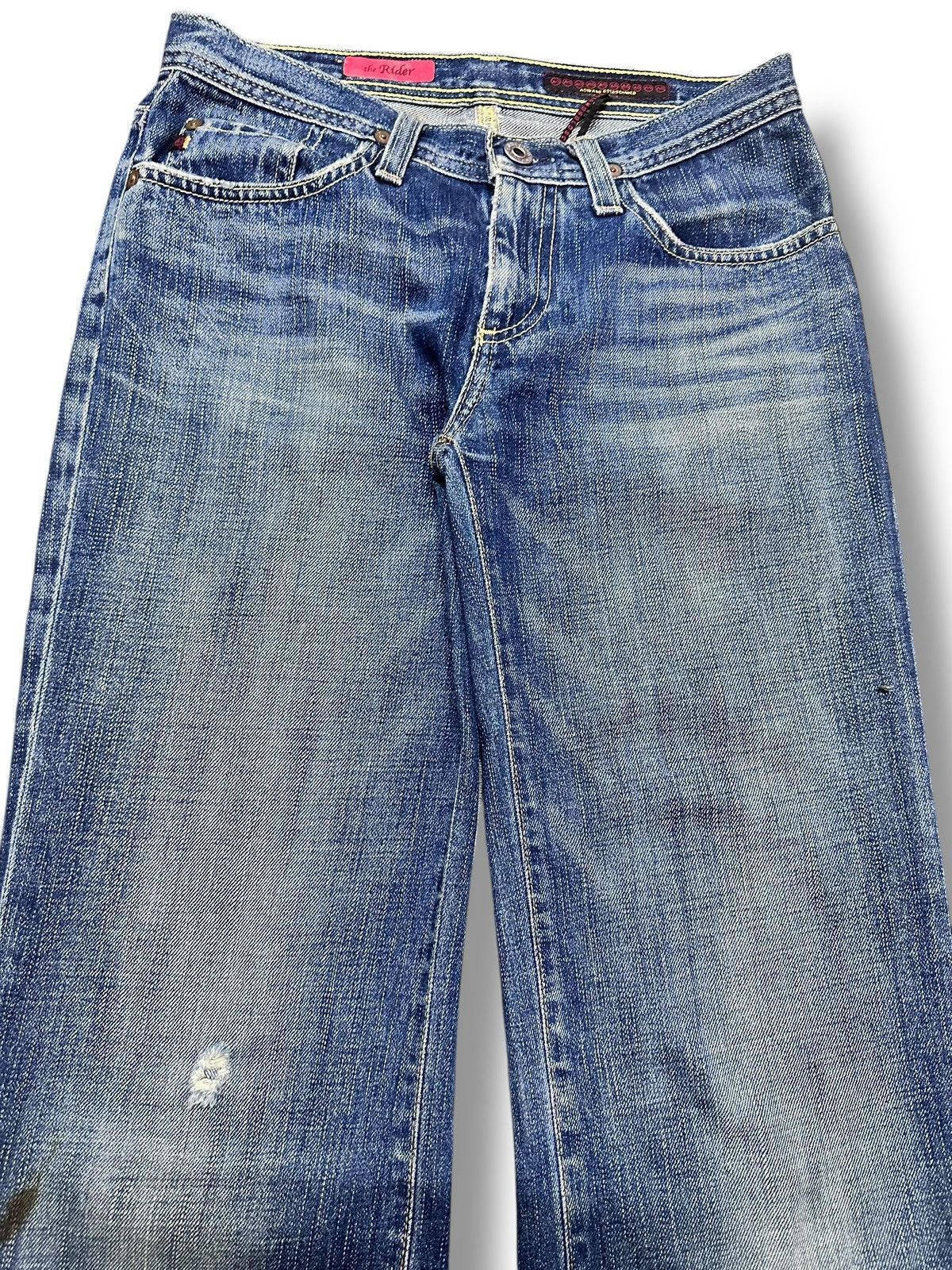 AG Adriano Goldschmied AG Baggy Loose Jeans Style With Faded Wash Size US 28 / EU 44 - 4 Thumbnail