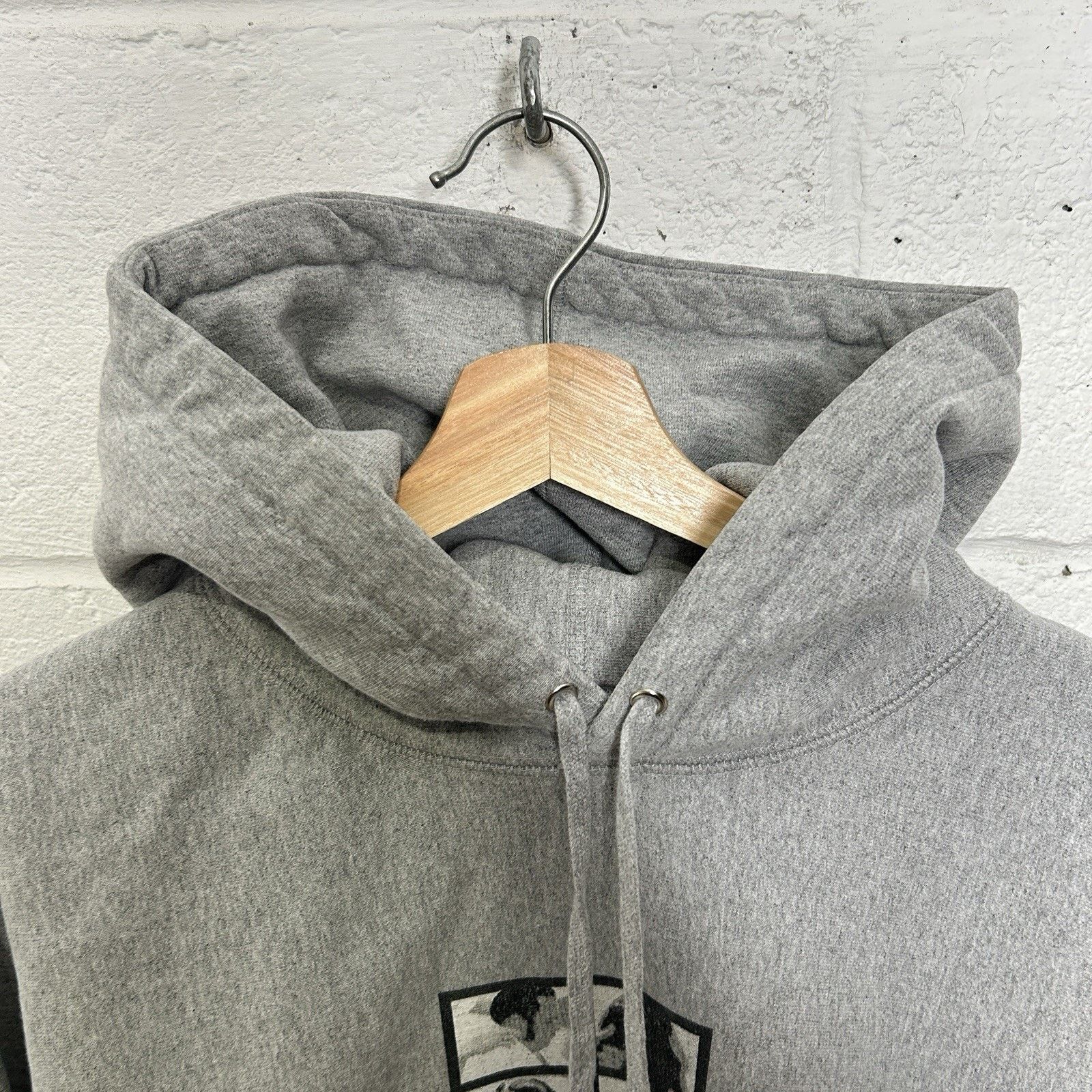 Supreme Supreme Sumo Hooded Sweatshirt “Light Grey” FW16 Size US XL / EU 56 / 4 - 4 Thumbnail