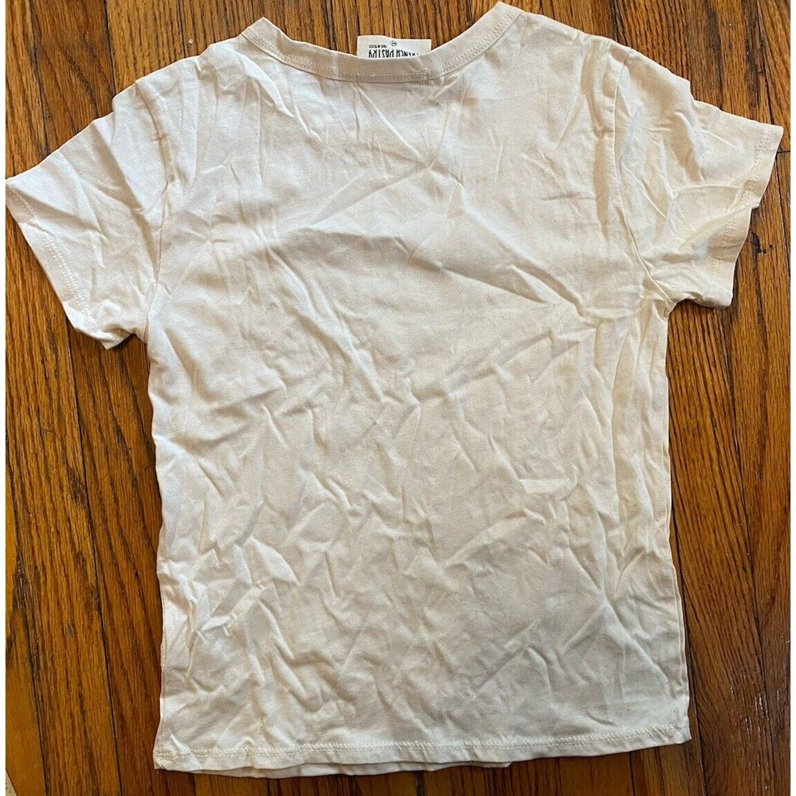 Other NWT T Shirt Women’s Junior Medium French Pastry Beige Size XS / US 0-2 / IT 36-38 - 3 Thumbnail