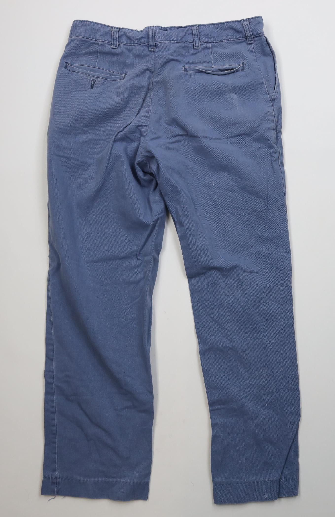 Vintage Vintage 70s 80s Streetwear Workwear Mechanic Pants Blue USA Size US 34 / EU 50 - 13 Thumbnail