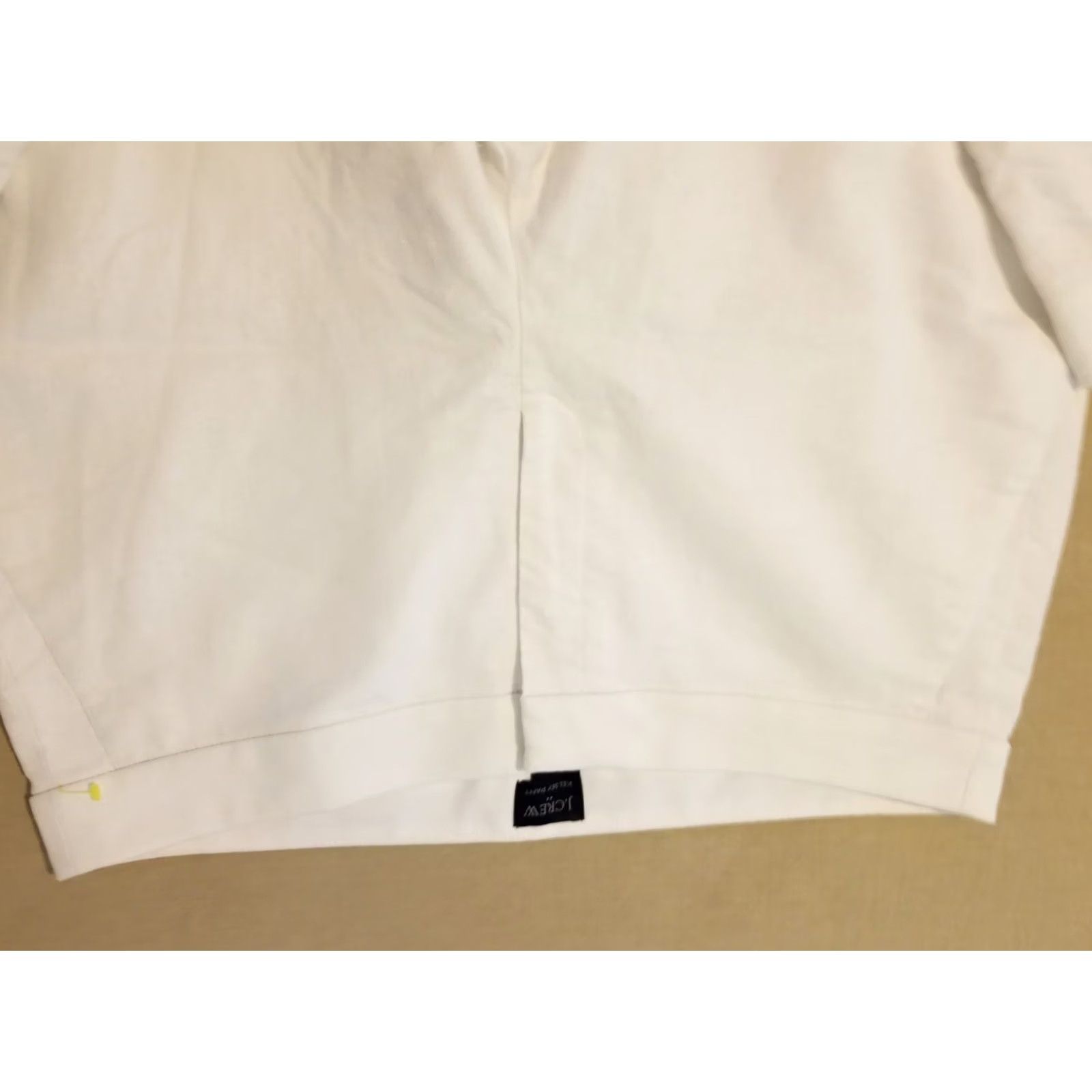 J.Crew J. Crew Womens Pants 16 White Linen Dress Khaki Cotton Chino Trouser Slack Size 38" / US 16 / IT 52 - 4 Thumbnail
