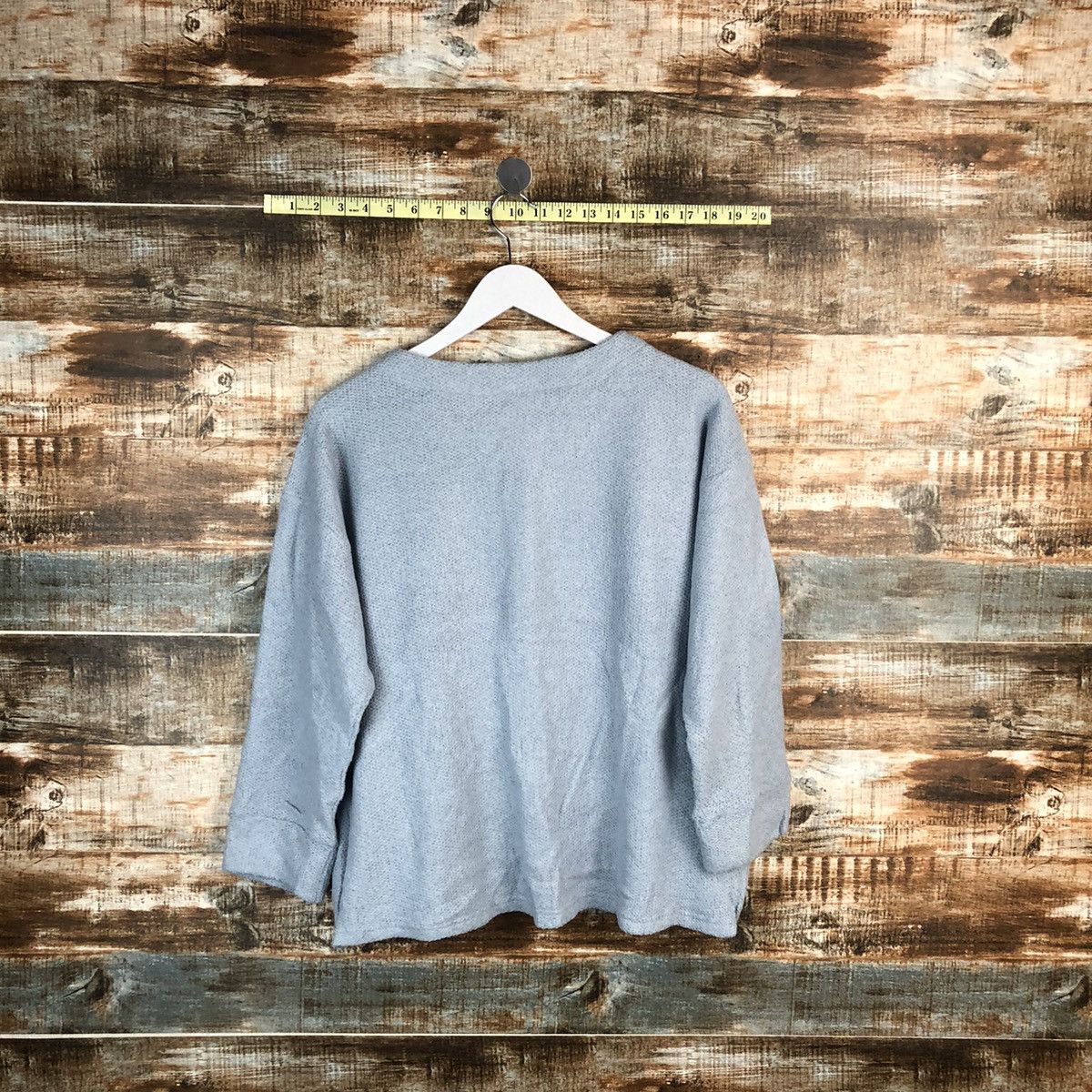 Homespun Knitwear HK Works London Blue Knitwear #A1673 Size XL / US 12-14 / IT 48-50 - 13 Thumbnail