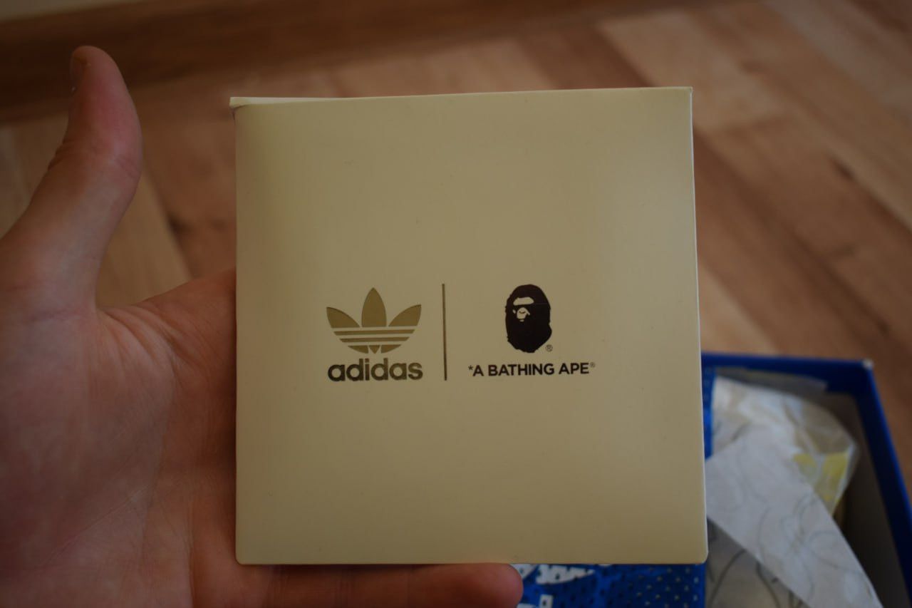 Bape Bape x Adidas Stan Smith Size US 6.5 / EU 39-40 - 10 Thumbnail