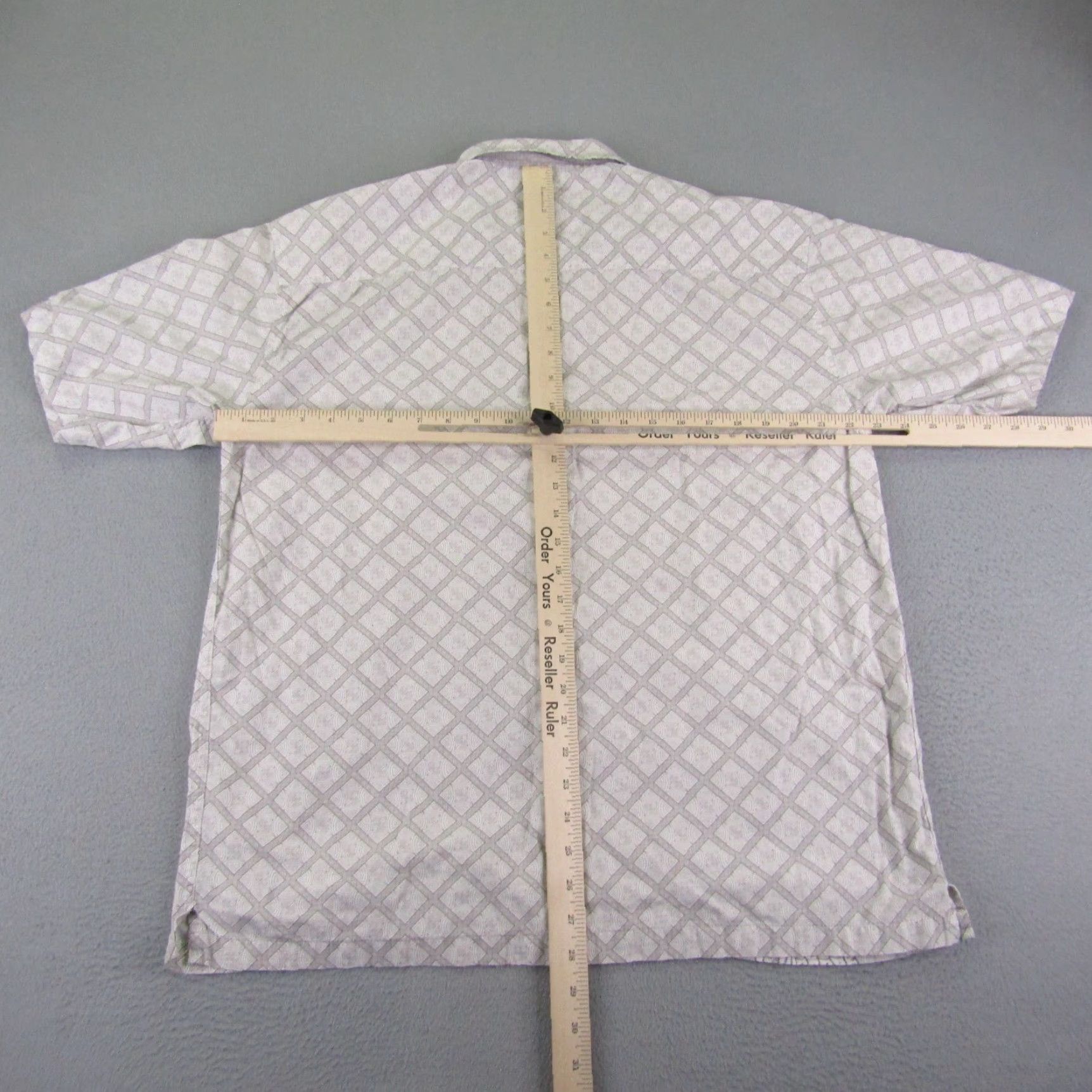 Gotcha VINTAGE Gotcha Hawaiian Shirt Mens Medium Gray Cotton Short Sleeve Button-Up 90s Beach Outdoor Size US M / EU 48-50 / 2 - 6 Thumbnail