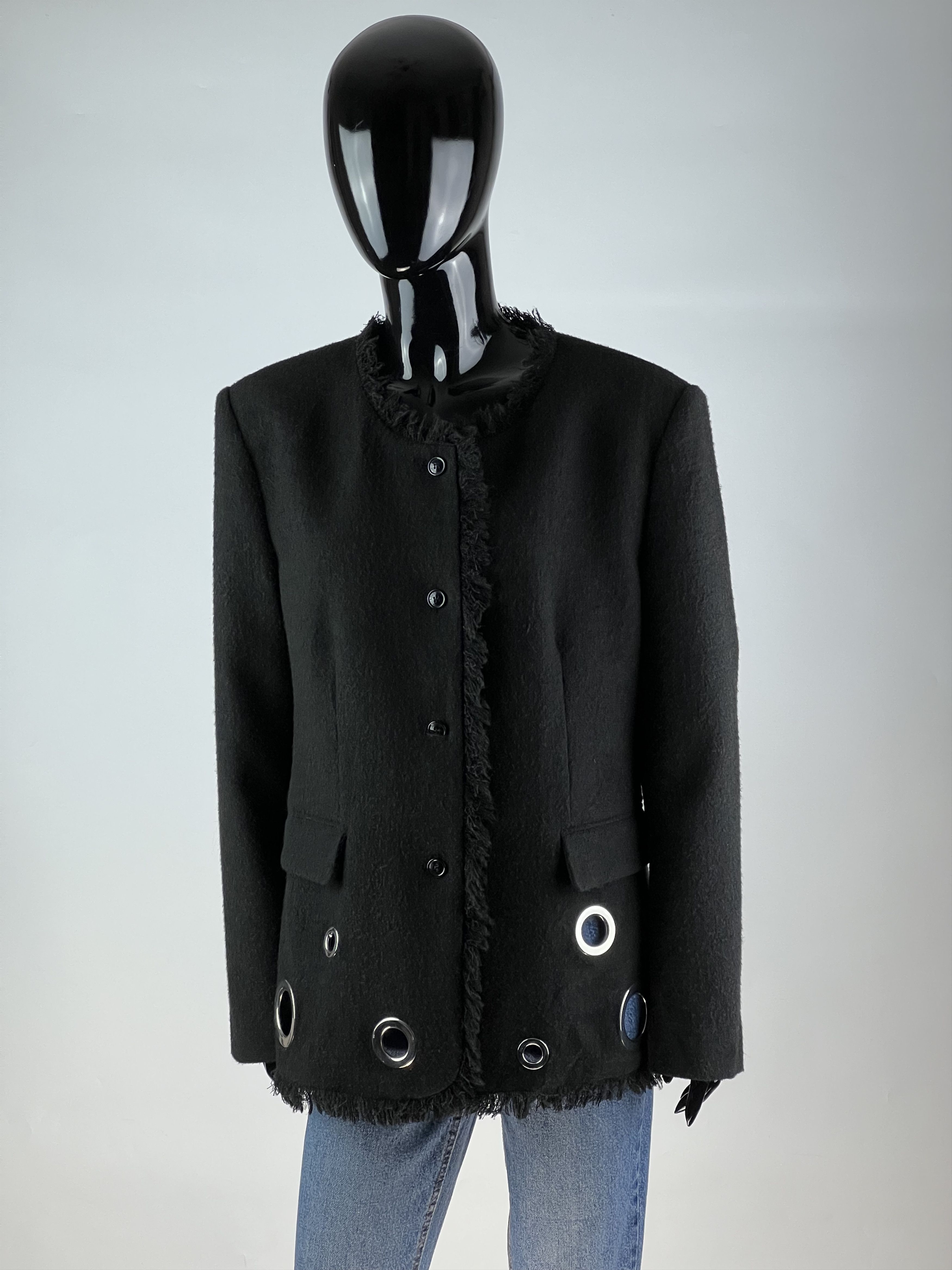 Boutique Moschino Moschino Boutique Wool Blazer Jacket IT46 GB14 US12 F42 D40 Size L / US 10 / IT 46 - 1 Thumbnail