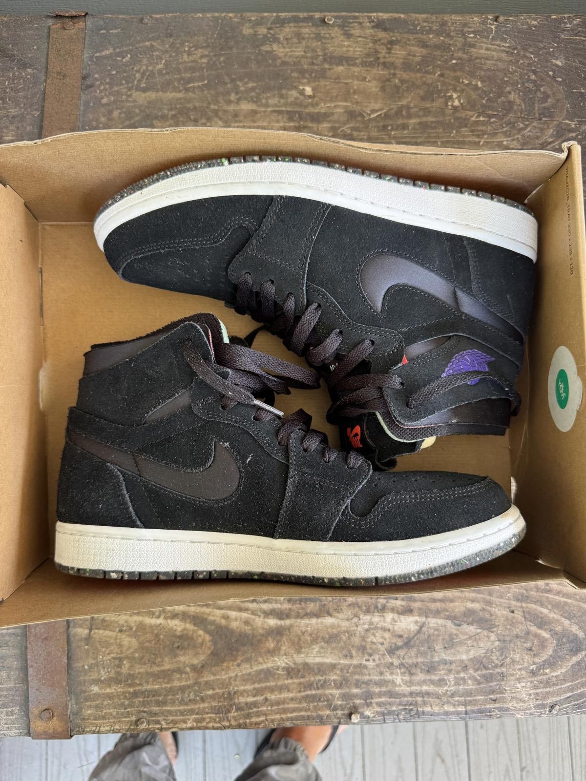 Jordan Brand Air Jordan 1 Zoom CMFT Comfort High Court Purple CT0978-005 Size US 8 / EU 41 - 1 Thumbnail