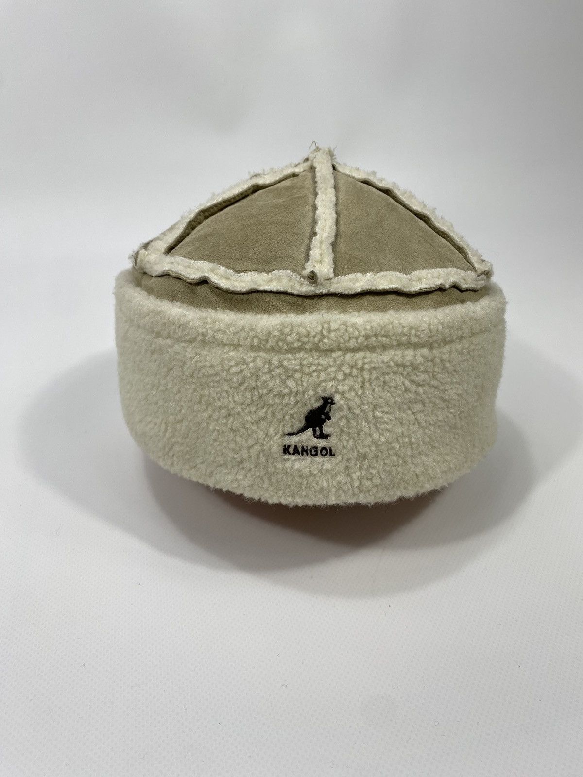 Kangol 🔥LASTDROP🔥 Kangol Suede Sheepskin Fleece Leather Boucle Hat Size ONE SIZE - 4 Thumbnail