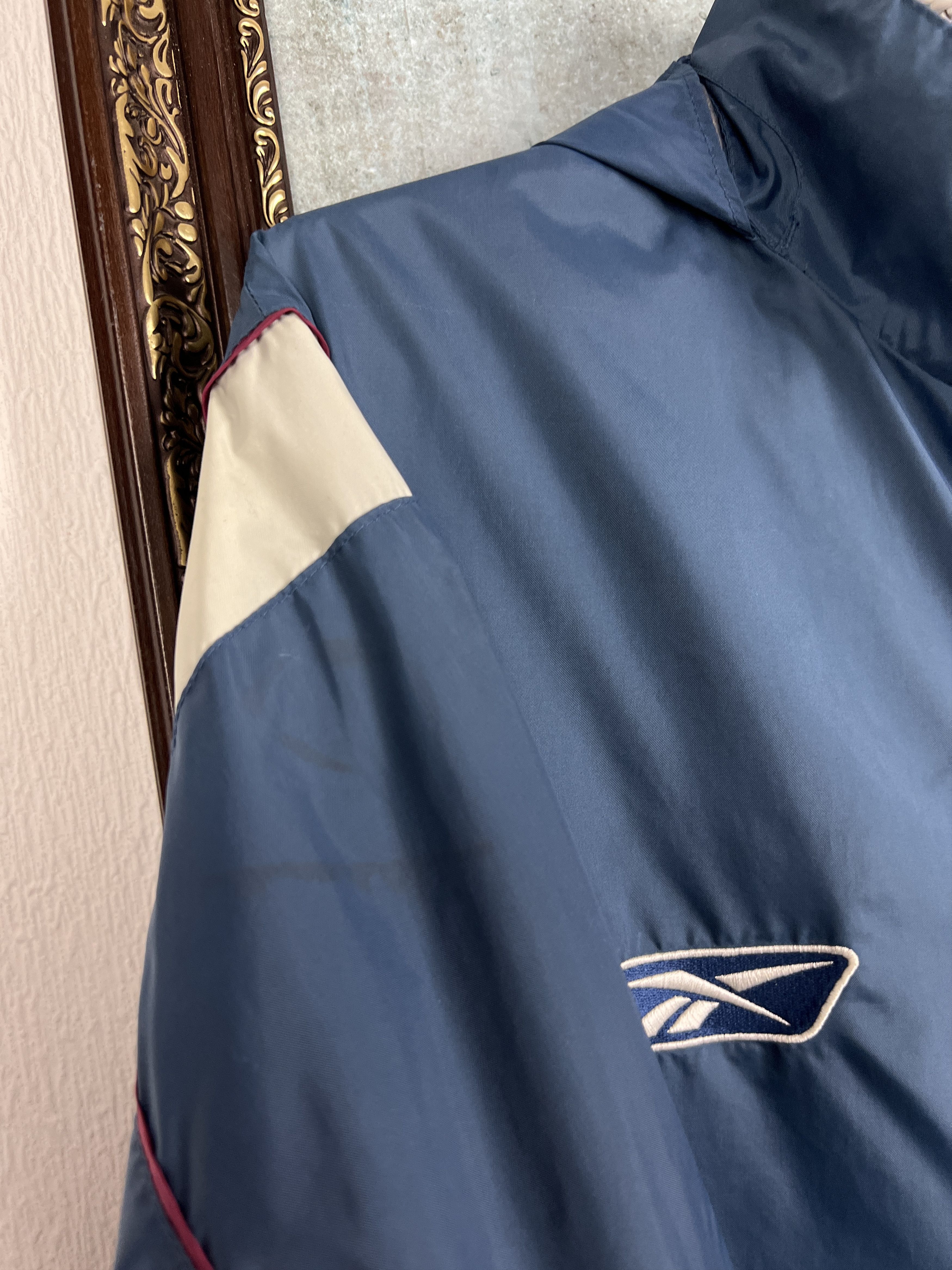 Reebok West Ham United Football Jacket Soccer Track Top Windbreaker Size US XL / EU 56 / 4 - 9 Thumbnail