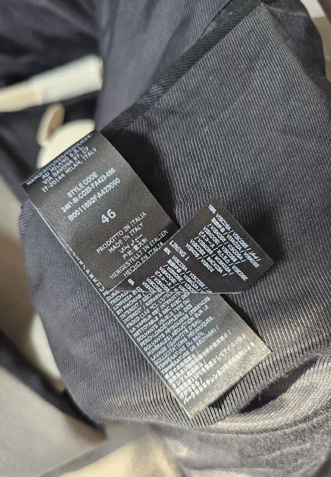 Ann Demeulemeester Ann demeulemeester show new coats, jackets and trench coats Size 46S - 9 Thumbnail