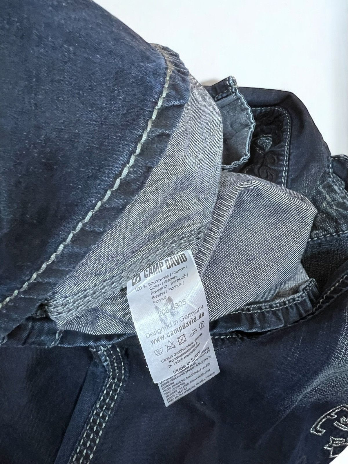 Camp David Camp David denim shirt size M Size US M / EU 48-50 / 2 - 6 Thumbnail
