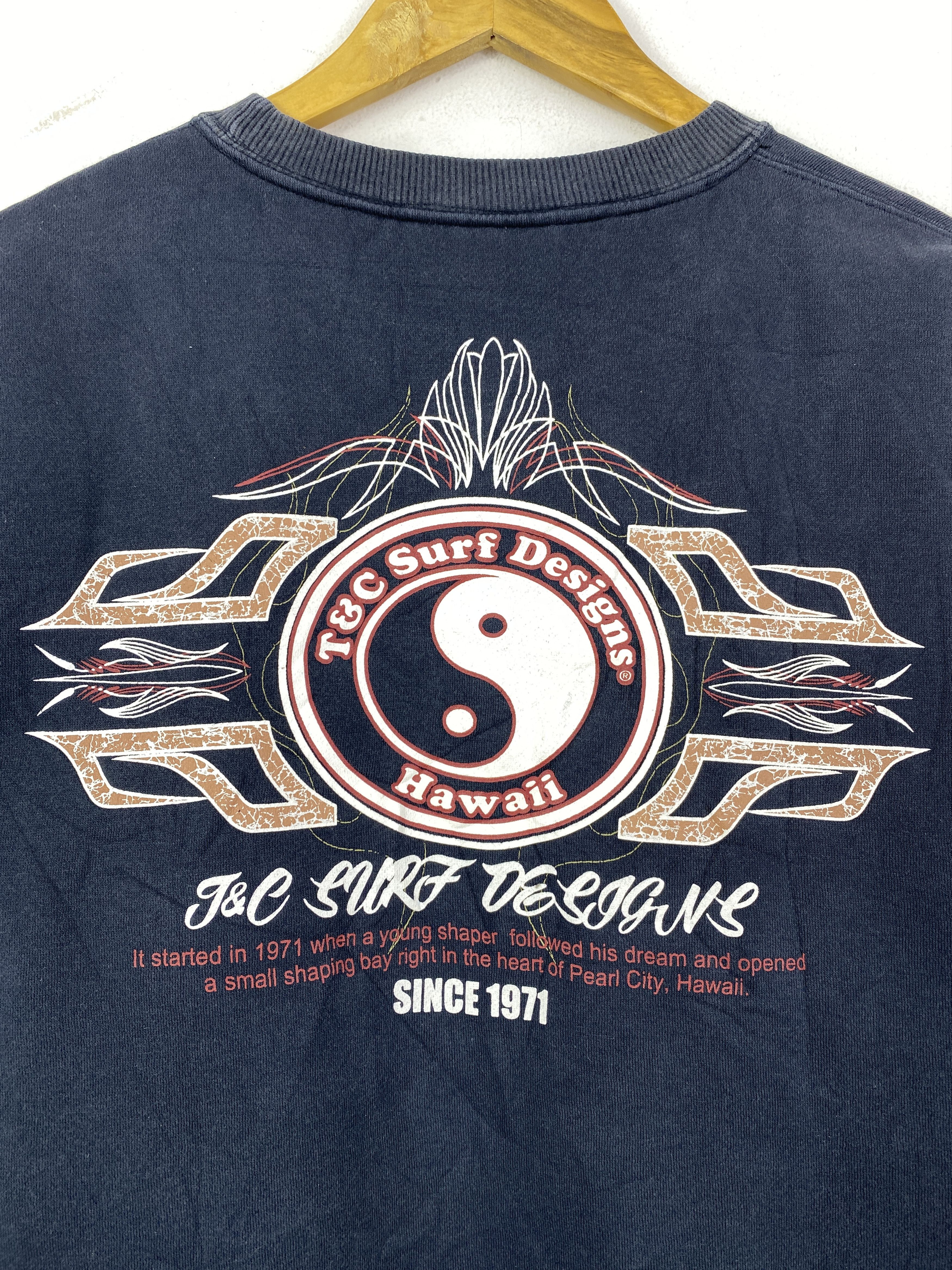 Vintage Vintage T&C Surf Backhit Sweatshirt SH0190 Size US L / EU 52-54 / 3 - 12 Thumbnail