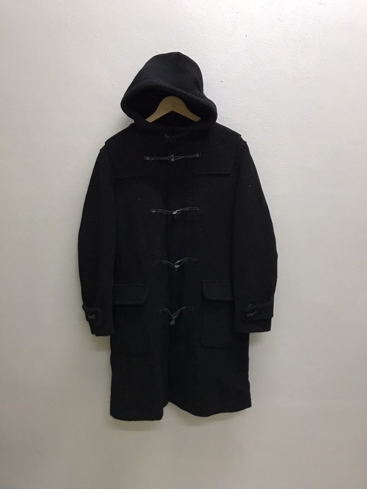 ABAHOUSE VINTAGE ABAHOUSE WOOL DUFFLE JACKET HOODIE Size US M / EU 48-50 / 2 - 3 Thumbnail