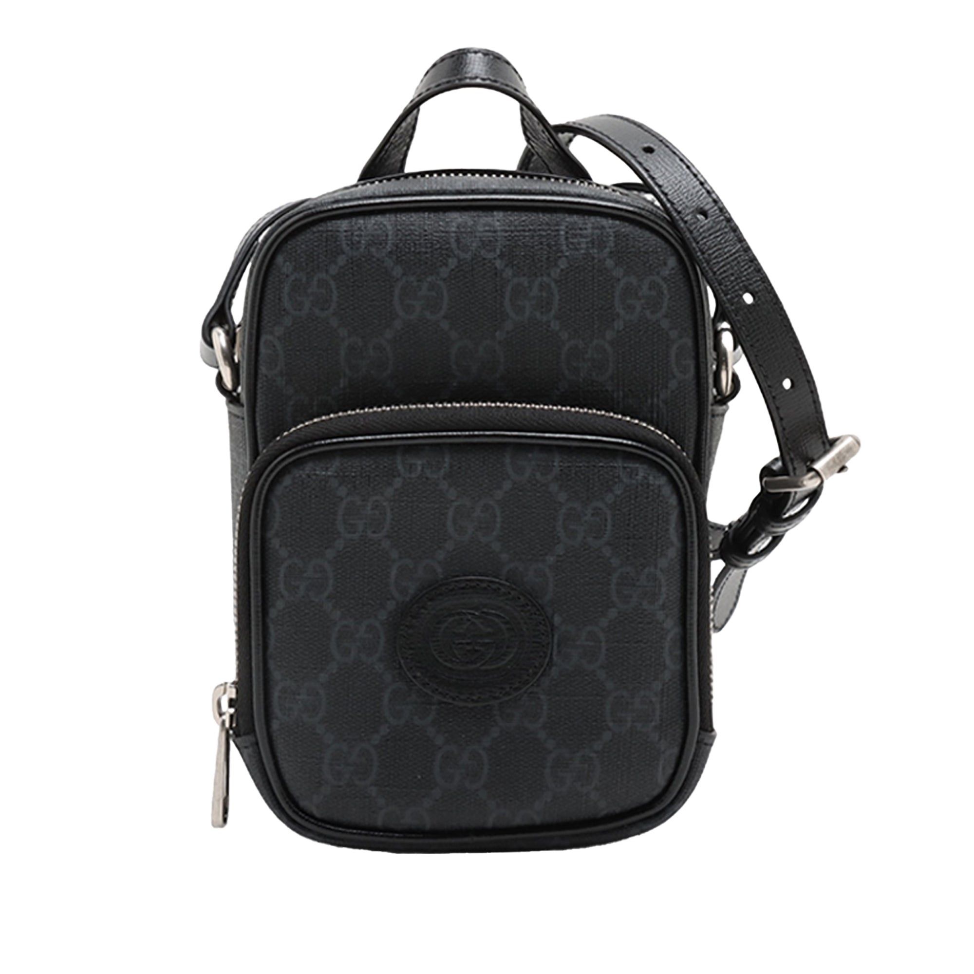 Gucci Mini GG Supreme Interlocking G Satchel Size ONE SIZE - 1 Thumbnail