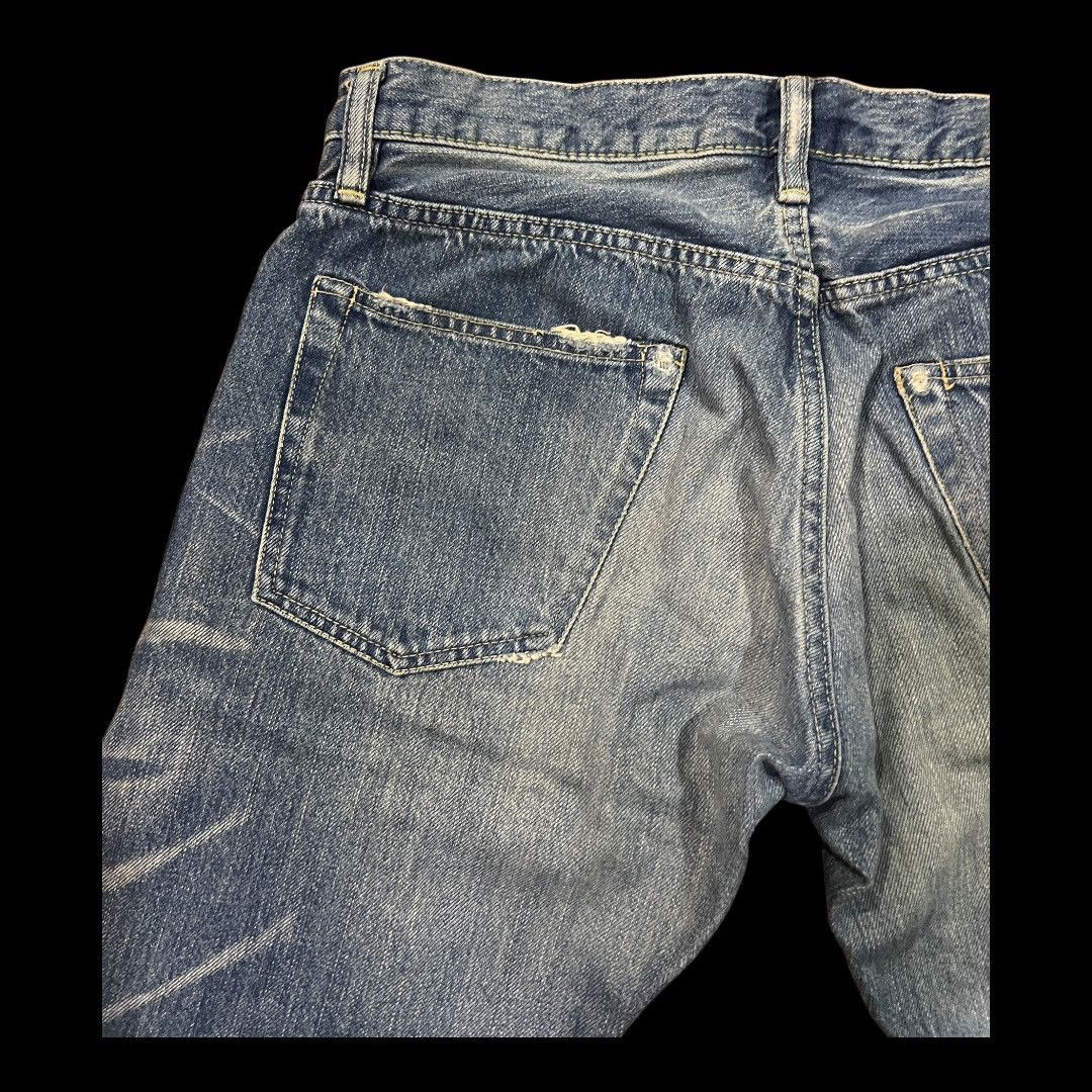 Hysteric Glamour × Japanese Brand HYSTERIC GLAMOUR SELVEDGE JAPANESE BRAND DISTRESSED DENIM Size US 34 / EU 50 - 15 Thumbnail