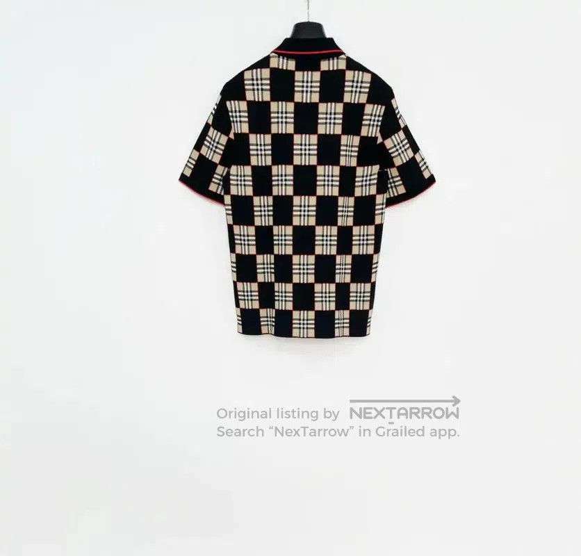 Burberry Burberry Colorblock Wool Men's Polo Shirt. Size US S / EU 44-46 / 1 - 2 Thumbnail