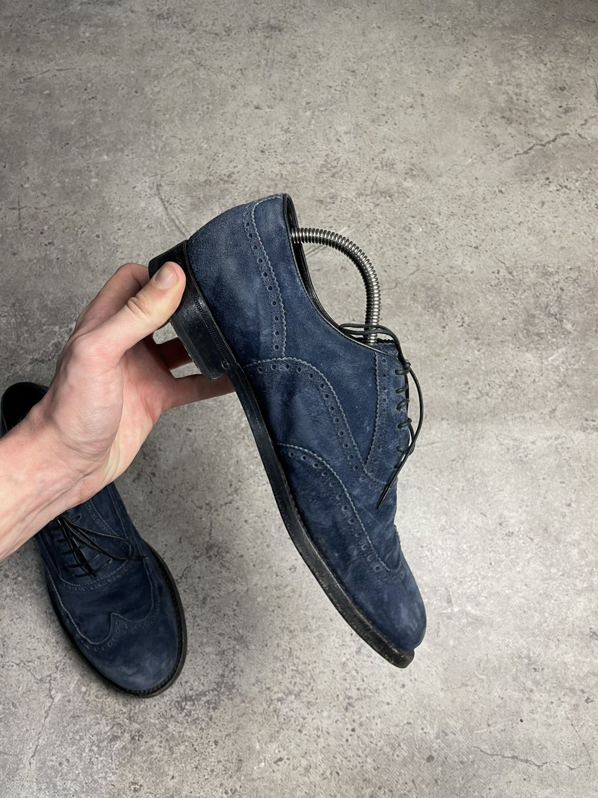 Brioni Brioni Low Top Suede Shoes Luxury RARE Size US 8 / EU 41 - 10 Thumbnail